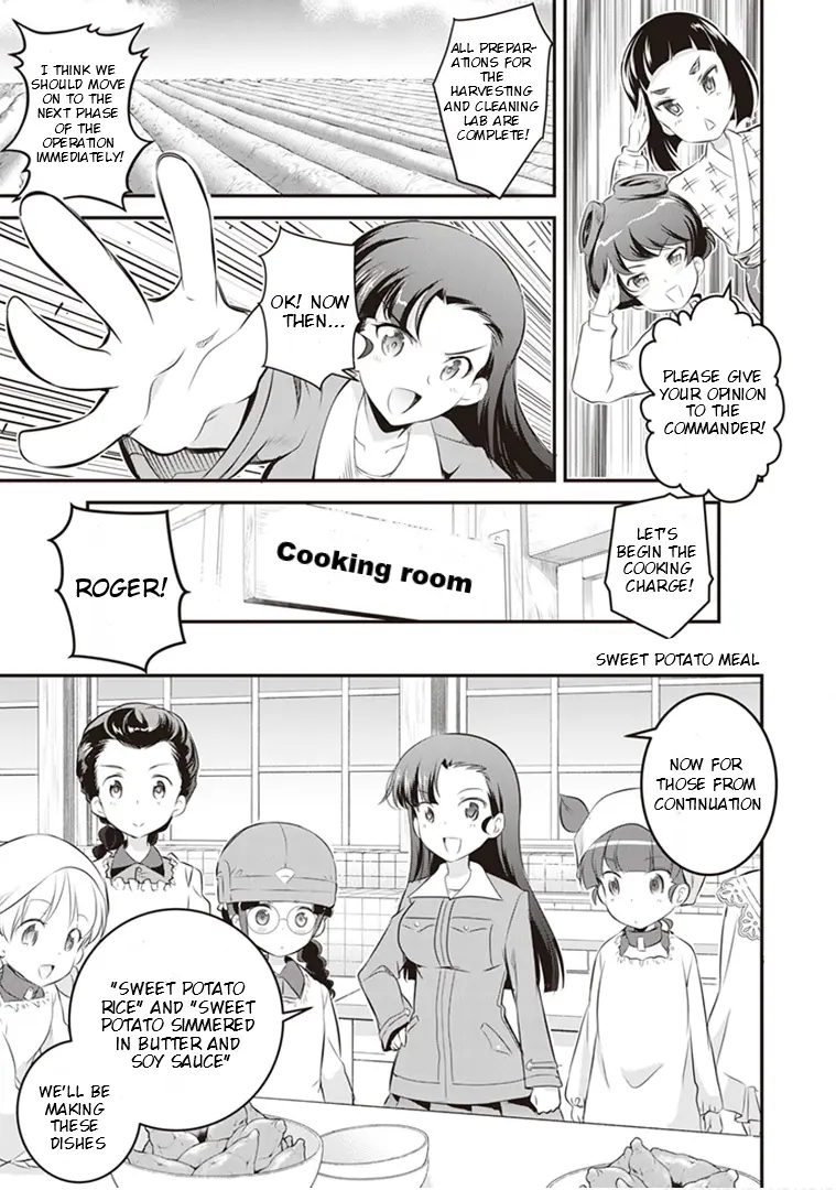 Girls Und Panzer Das Finale - Continuation High School’s Starving Art Of Dining - Vol.2 Chapter 9: Chihatan Is Ready To Harvest The Bounty Of Autumn