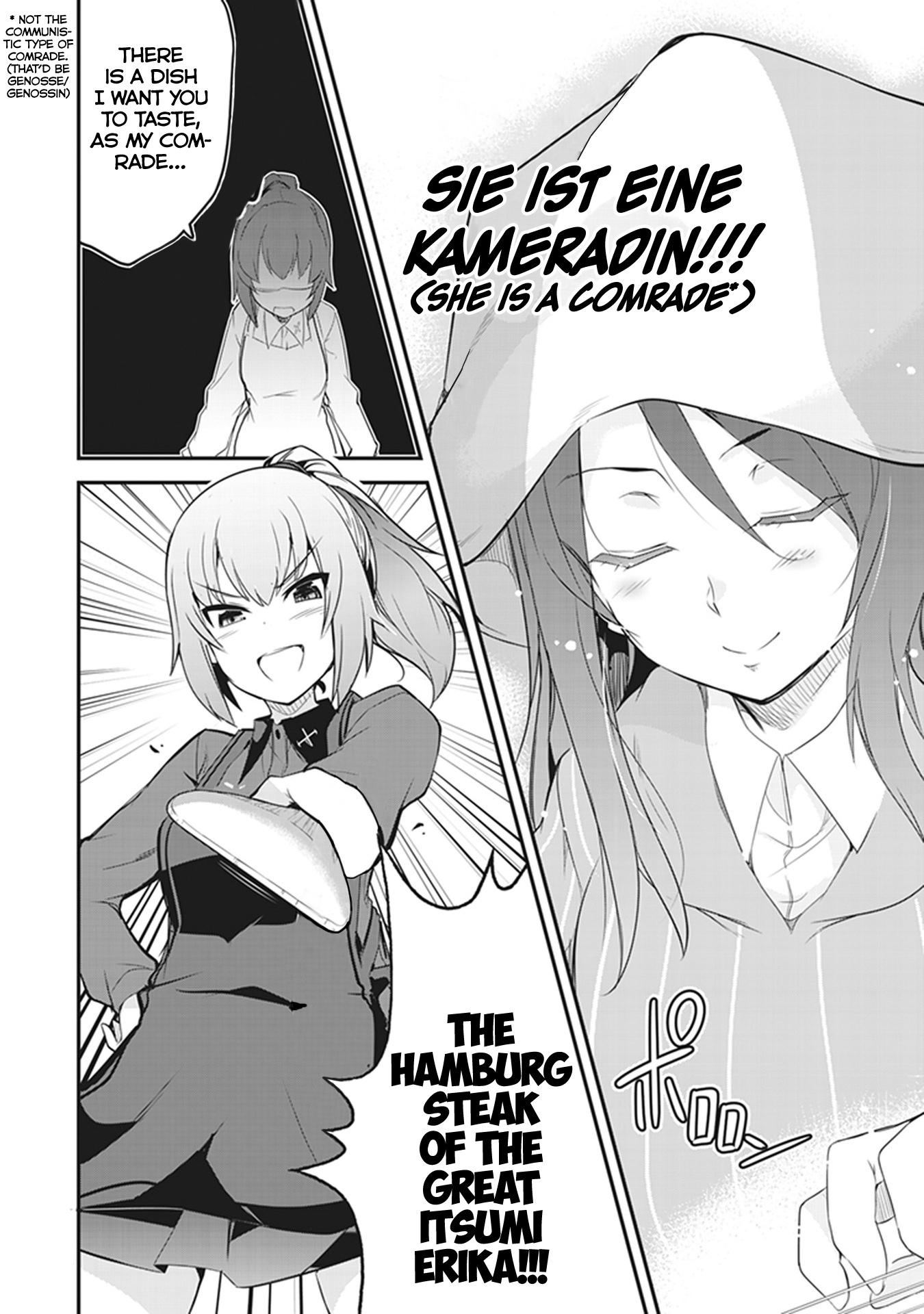 Girls Und Panzer Das Finale - Continuation High School’s Starving Art Of Dining - Vol.1 Chapter 3: A Hamburg Steak Plate And An Honest Smile