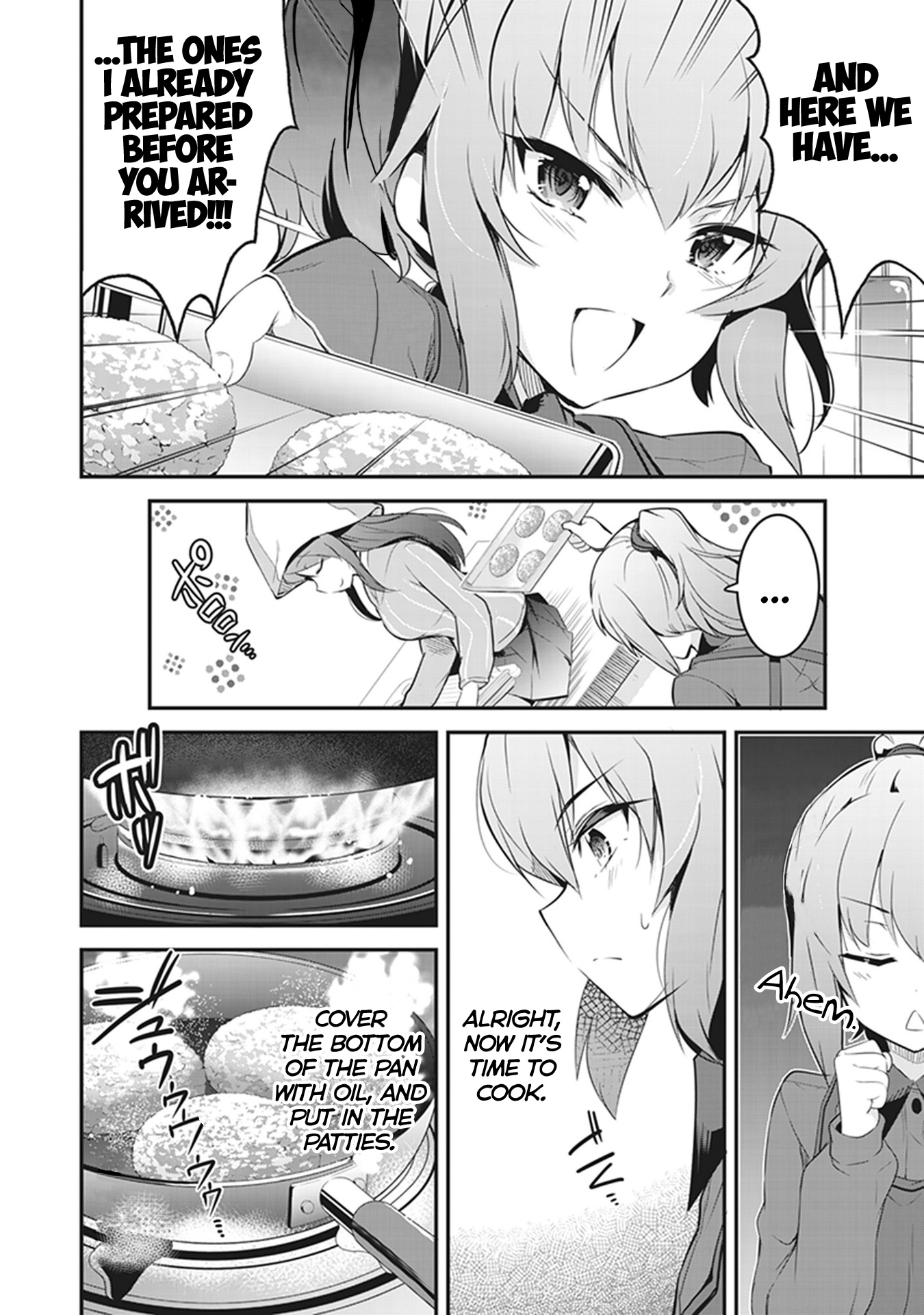 Girls Und Panzer Das Finale - Continuation High School’s Starving Art Of Dining - Vol.1 Chapter 3: A Hamburg Steak Plate And An Honest Smile