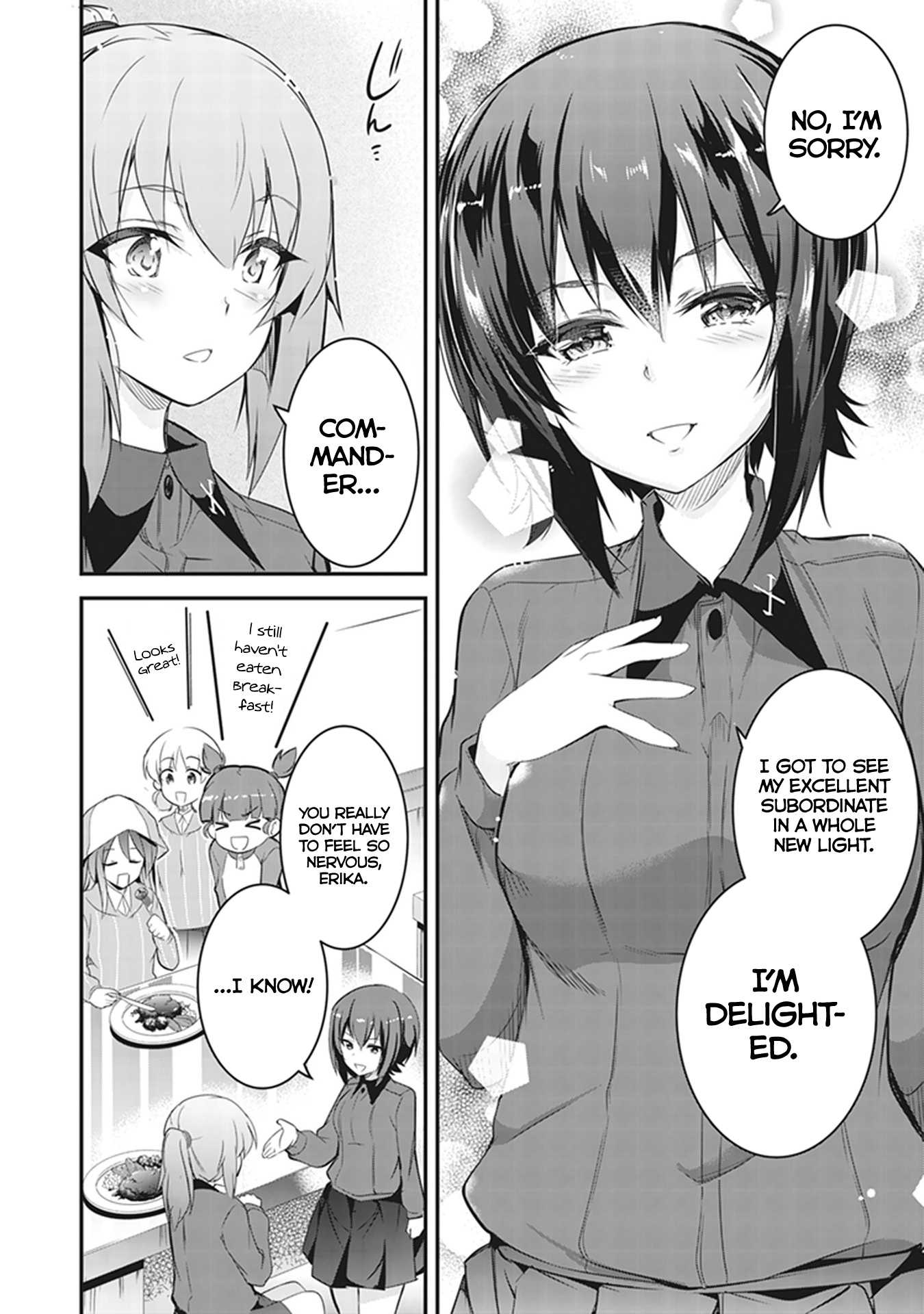 Girls Und Panzer Das Finale - Continuation High School’s Starving Art Of Dining - Vol.1 Chapter 3: A Hamburg Steak Plate And An Honest Smile