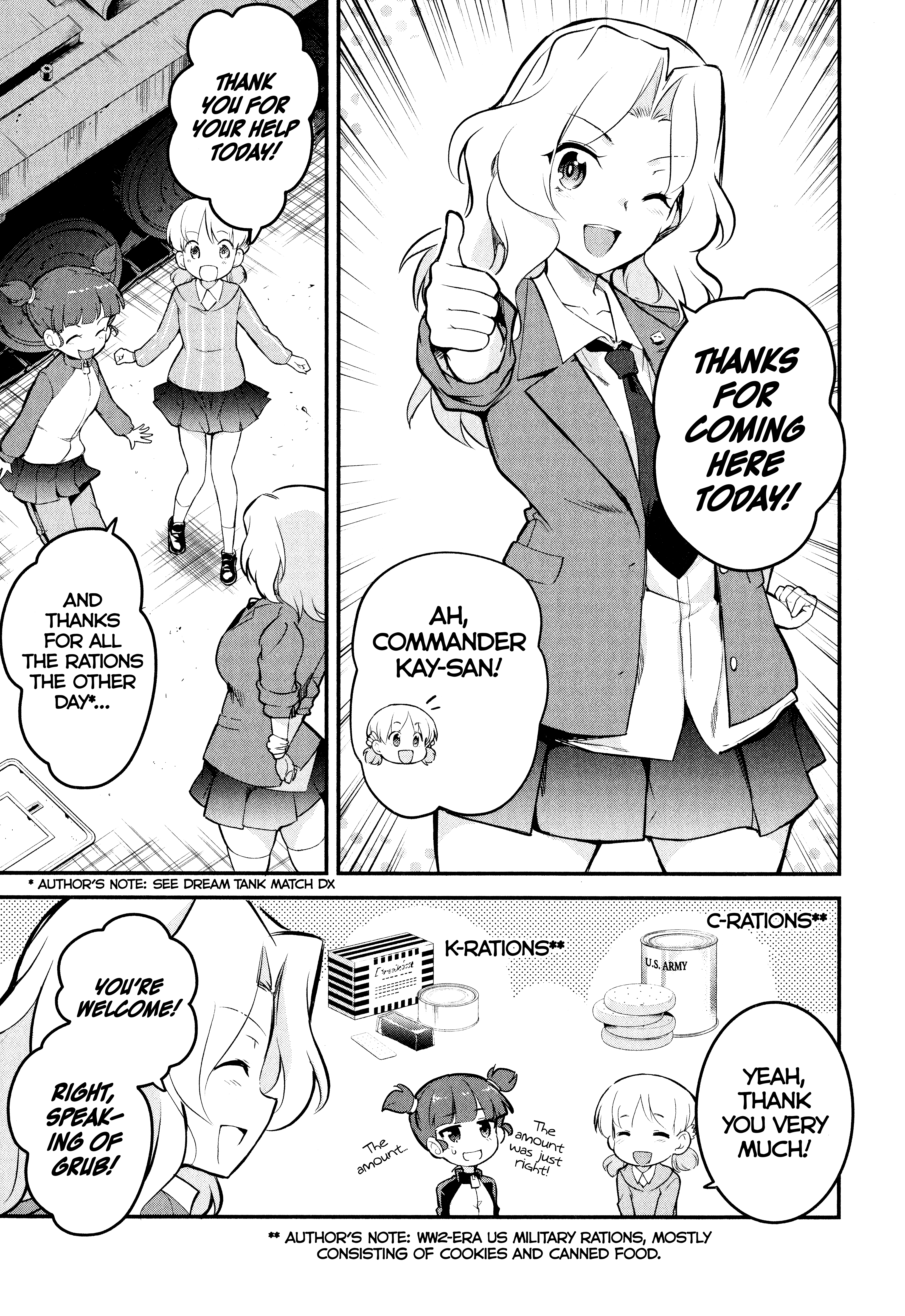 Girls Und Panzer Das Finale - Continuation High School’s Starving Art Of Dining - Vol.2 Chapter 6: Saunders, Science, And Food