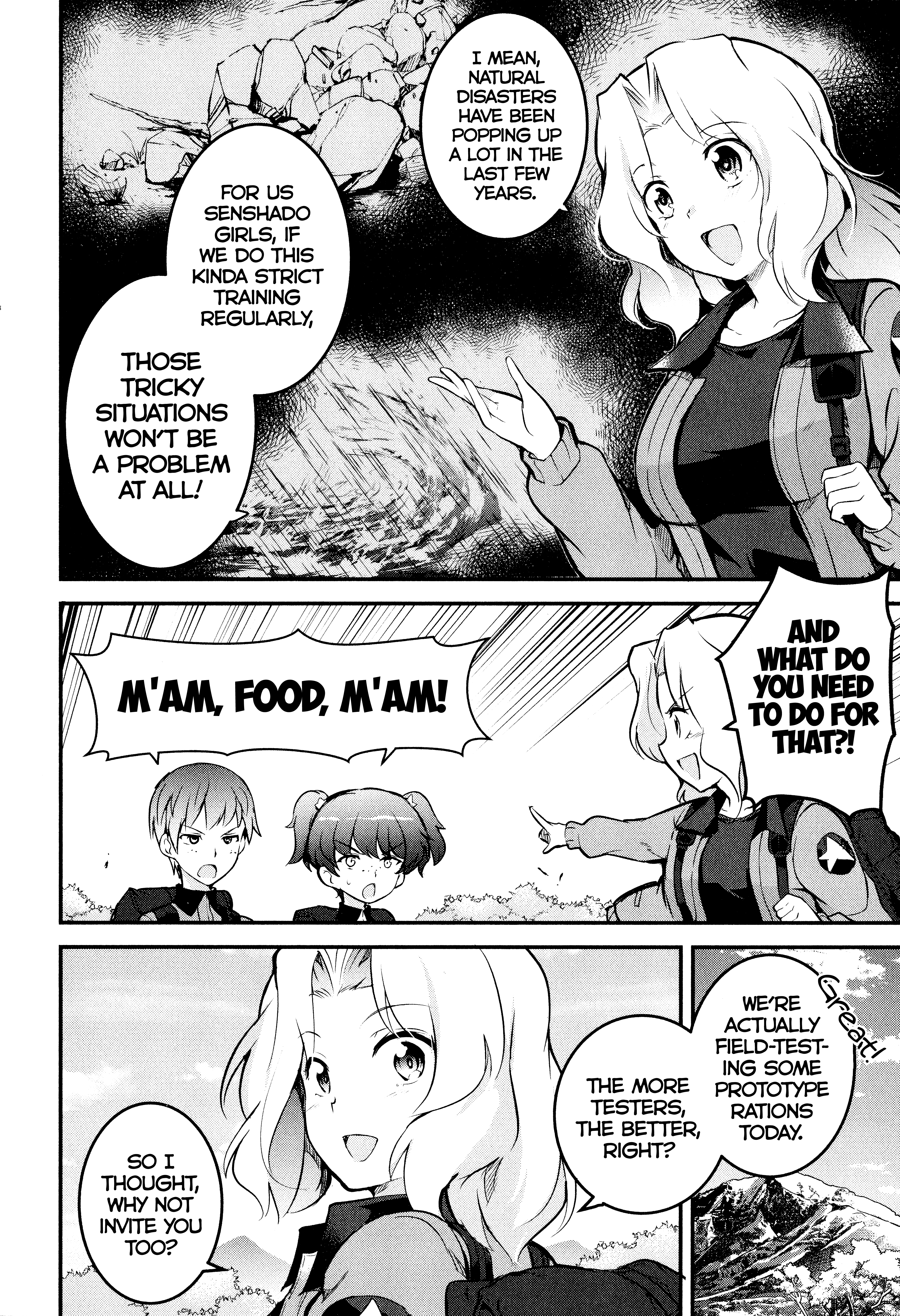 Girls Und Panzer Das Finale - Continuation High School’s Starving Art Of Dining - Vol.2 Chapter 6: Saunders, Science, And Food