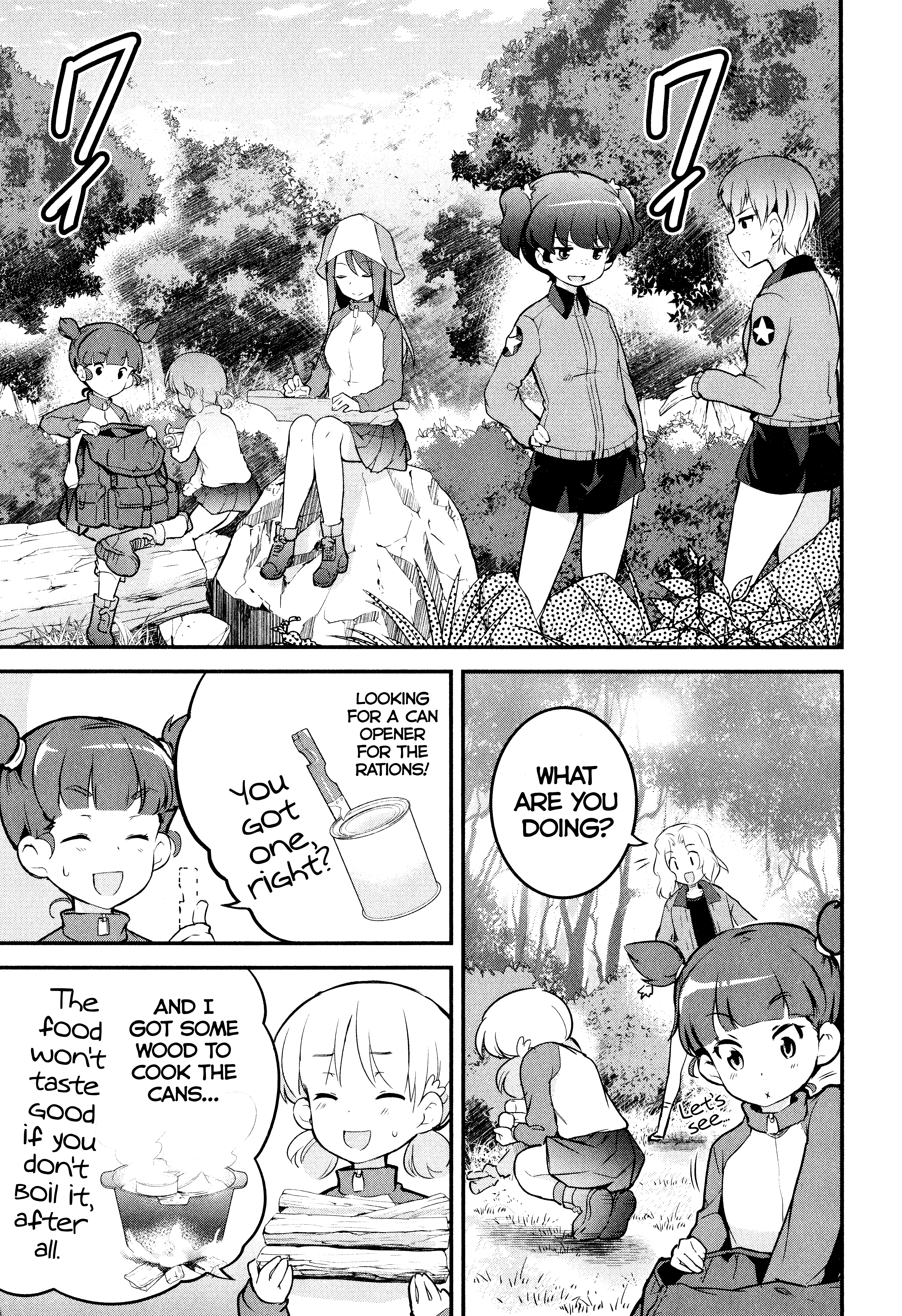 Girls Und Panzer Das Finale - Continuation High School’s Starving Art Of Dining - Vol.2 Chapter 6: Saunders, Science, And Food