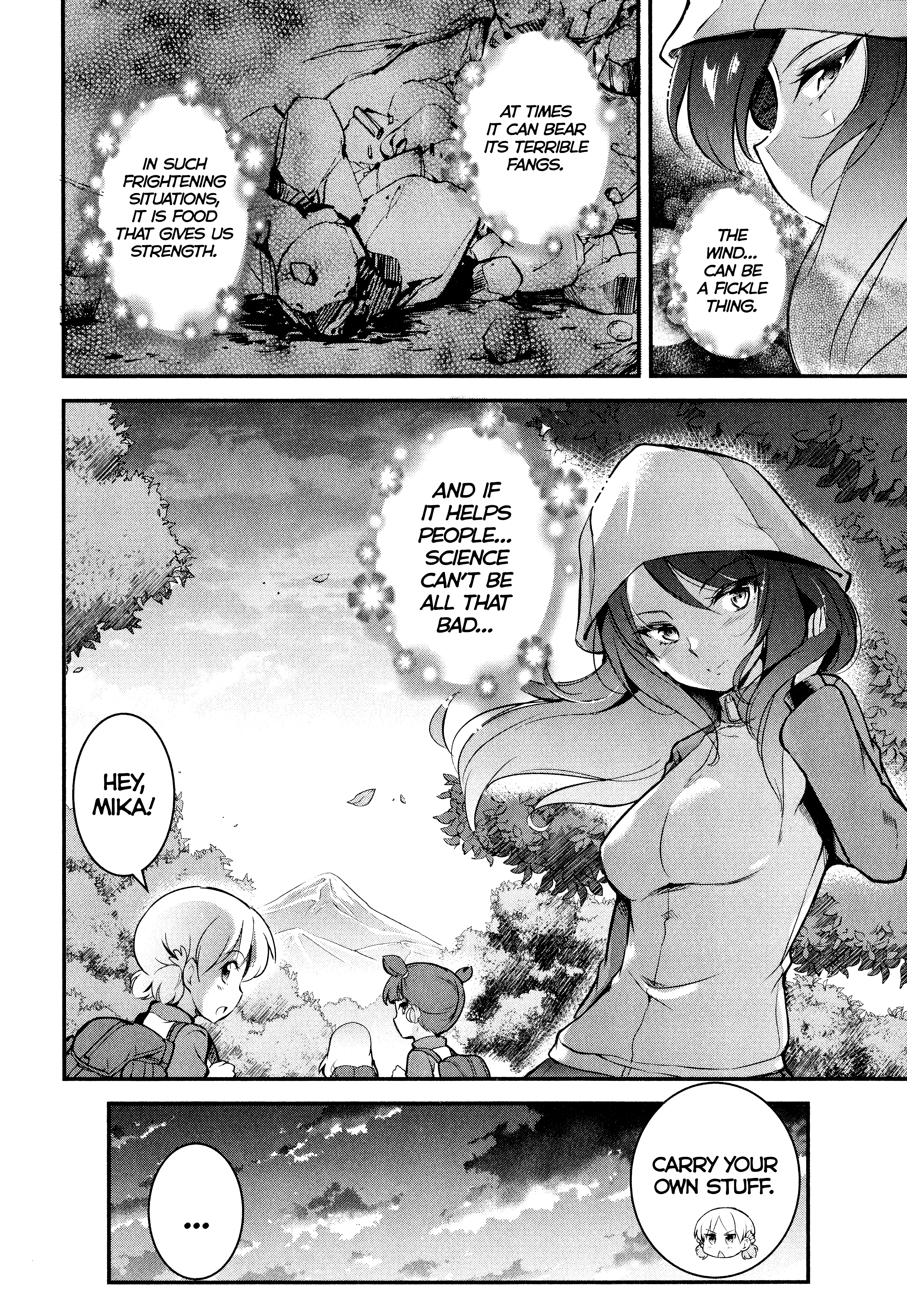 Girls Und Panzer Das Finale - Continuation High School’s Starving Art Of Dining - Vol.2 Chapter 6: Saunders, Science, And Food