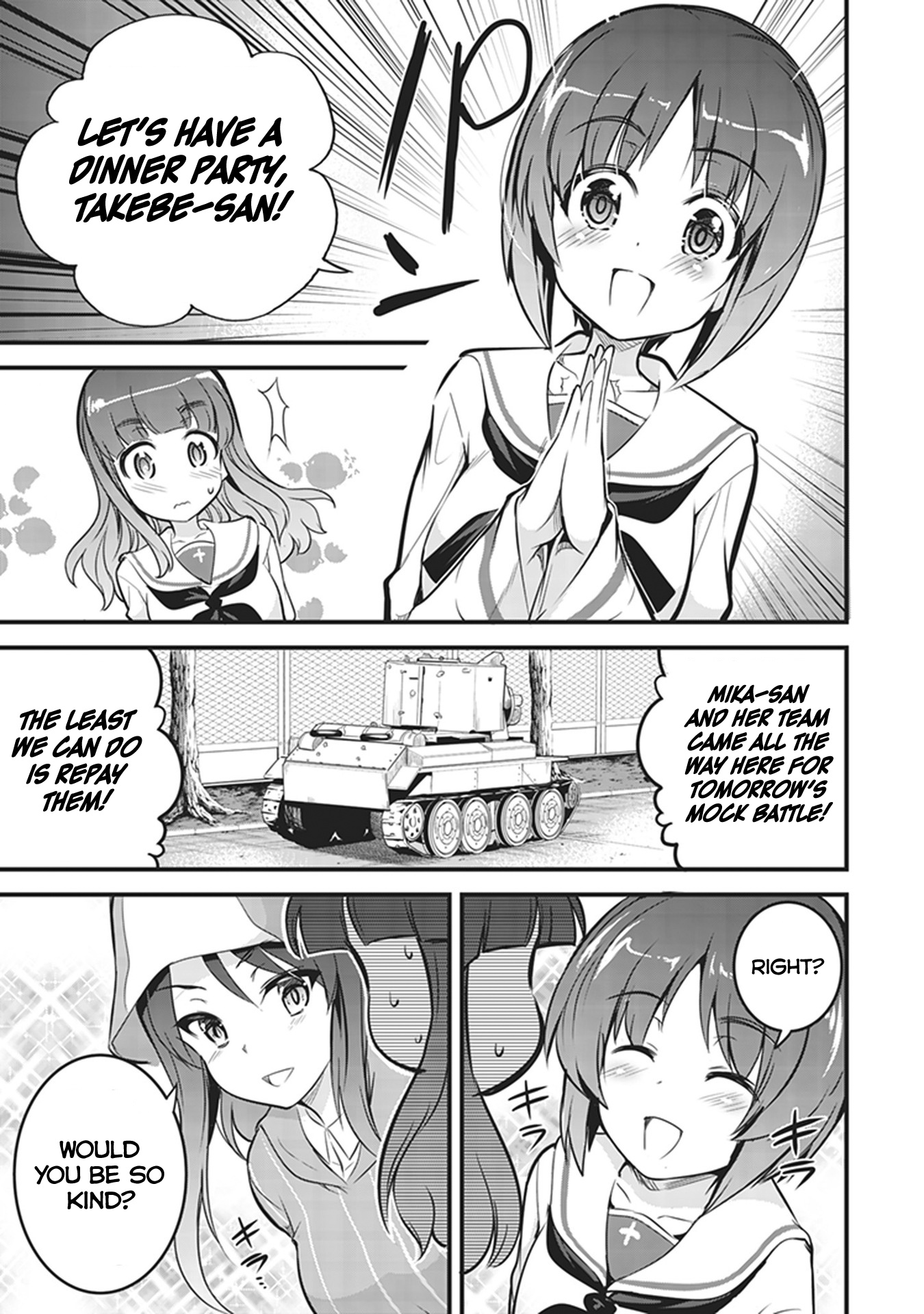 Girls Und Panzer Das Finale - Continuation High School’s Starving Art Of Dining - Vol.1 Chapter 2: Cooking, Kindness, And Nikujaga Stew