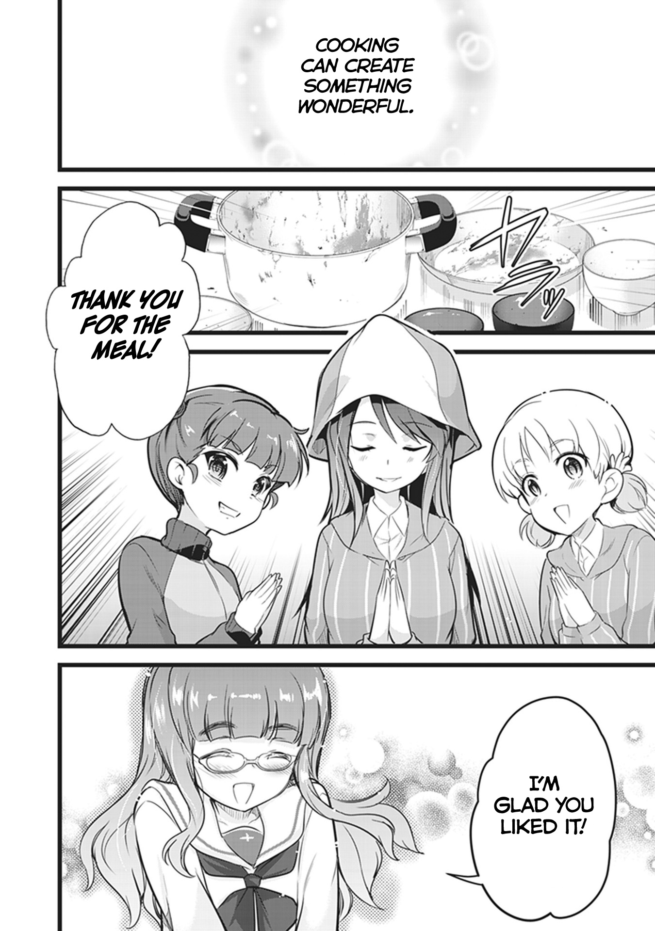 Girls Und Panzer Das Finale - Continuation High School’s Starving Art Of Dining - Vol.1 Chapter 2: Cooking, Kindness, And Nikujaga Stew