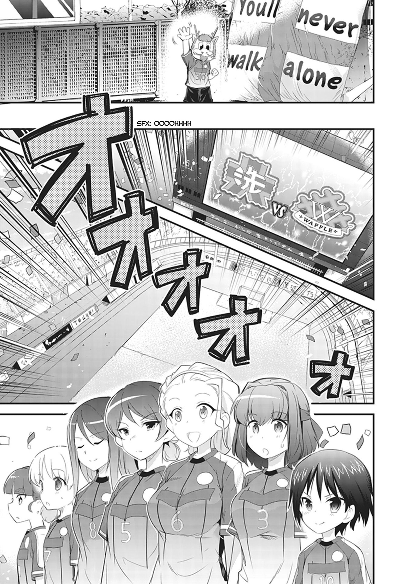 Girls Und Panzer Das Finale - Continuation High School’s Starving Art Of Dining - Vol.1 Chapter 4: Stadium Skewers And The Kick-Off