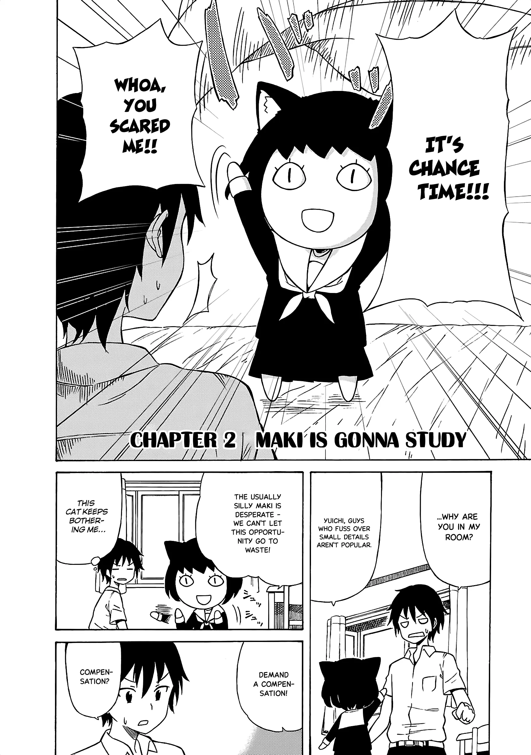 Mirumo-Sama Ga Miteru - Vol.1 Chapter 2: Maki Is Gonna Study