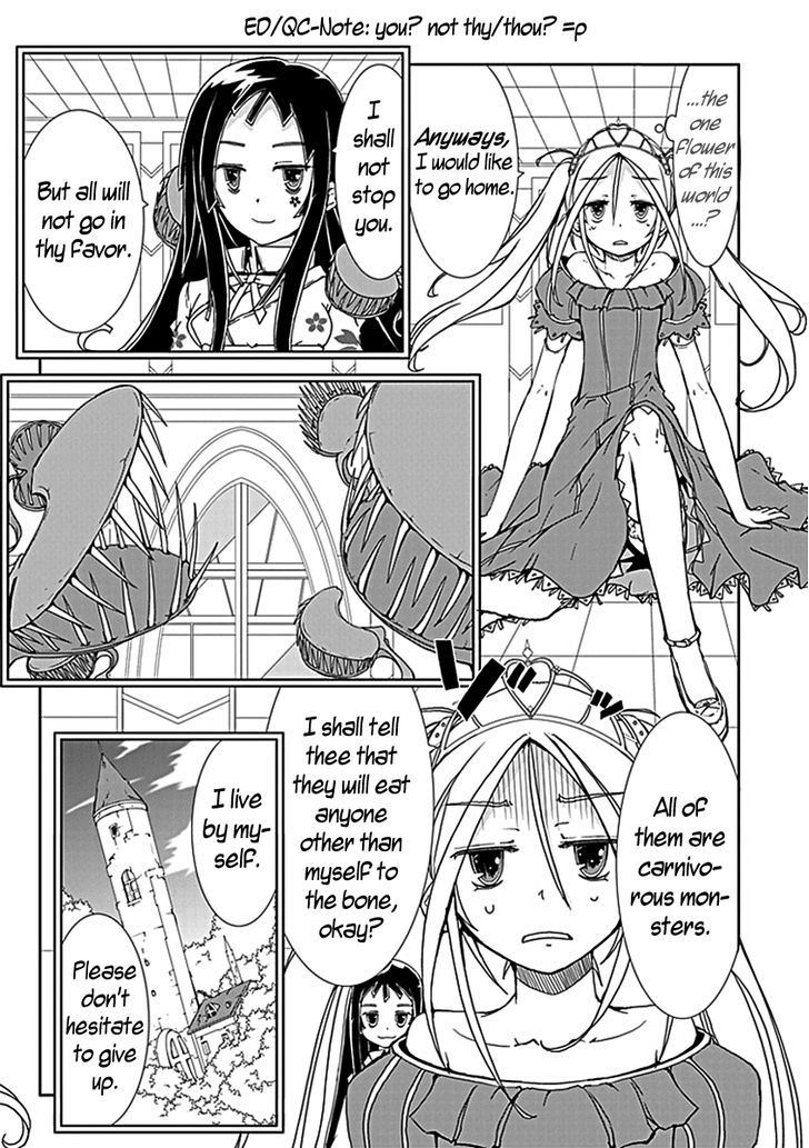 Hana Michi Otome - Vol.1 Chapter 5 : The Stolen Princess And The Isolated Princess