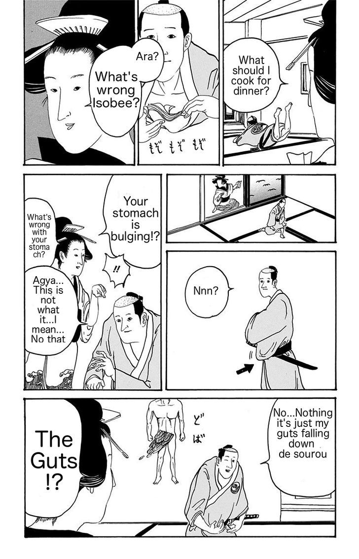 Isobe Isobee Monogatari - Ukiyo Wa Tsurai Yo - Vol.1 Chapter 1 : It's Because I'm A Warrior De Sourou