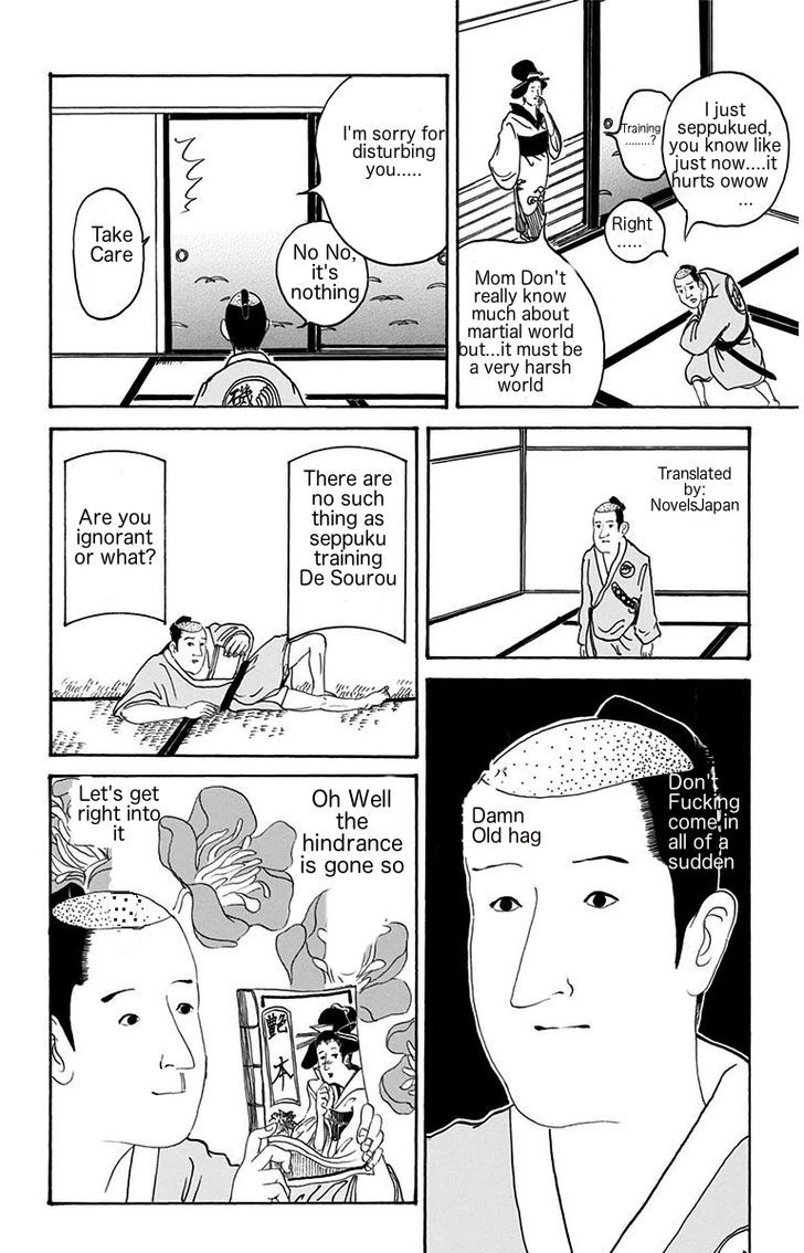 Isobe Isobee Monogatari - Ukiyo Wa Tsurai Yo - Vol.1 Chapter 1 : It's Because I'm A Warrior De Sourou