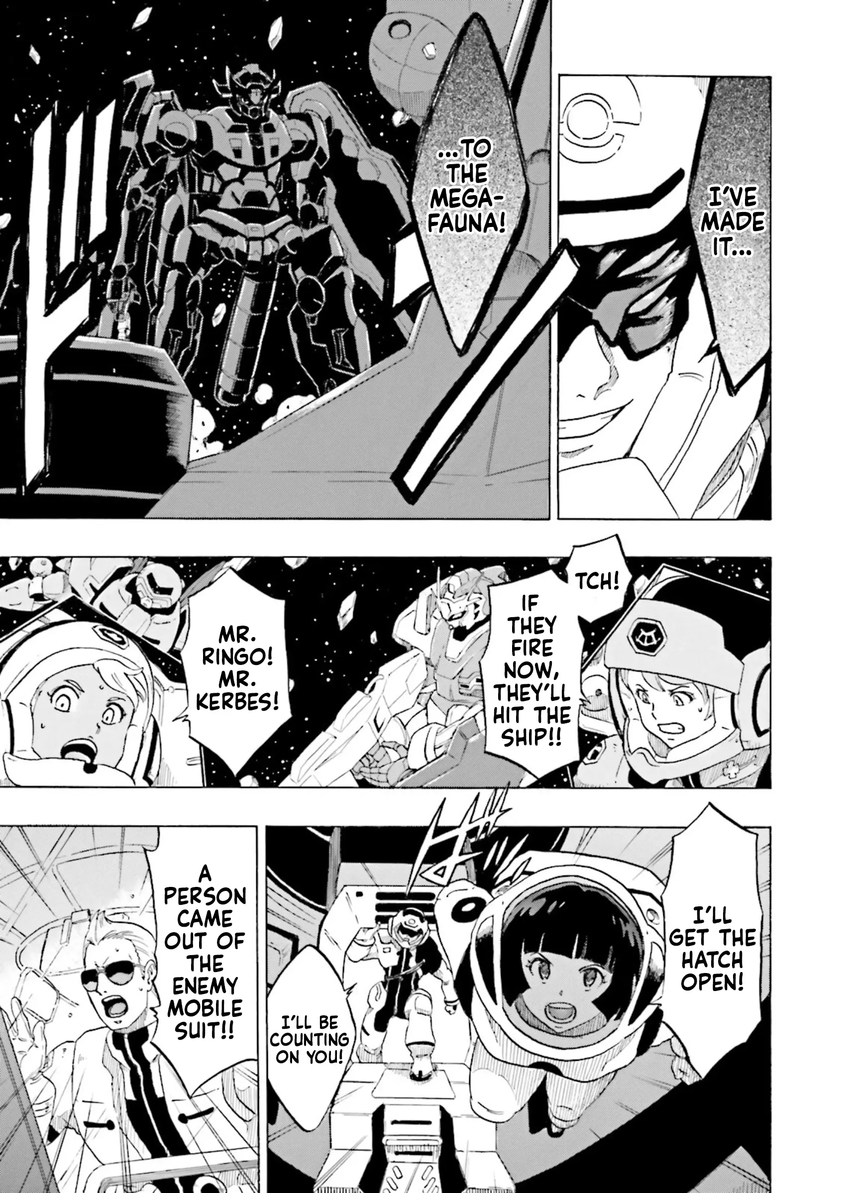 Gundam Reconguista In G - Vol.5 Chapter 18: Ride The Crescent Moon