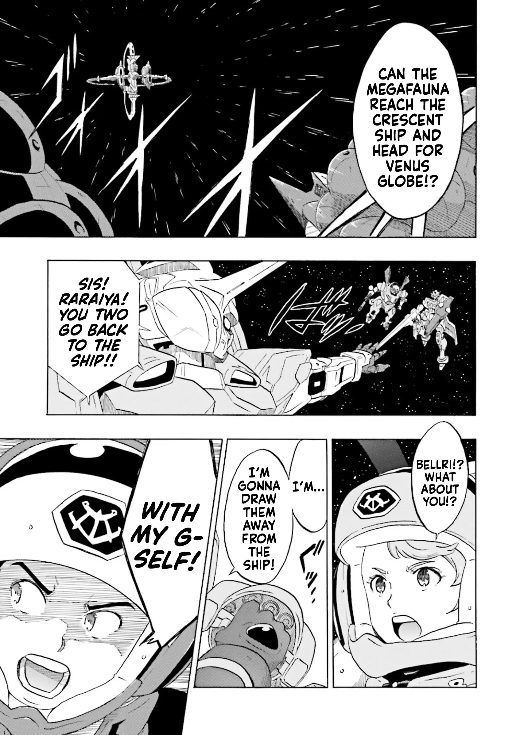 Gundam Reconguista In G - Vol.5 Chapter 18: Ride The Crescent Moon