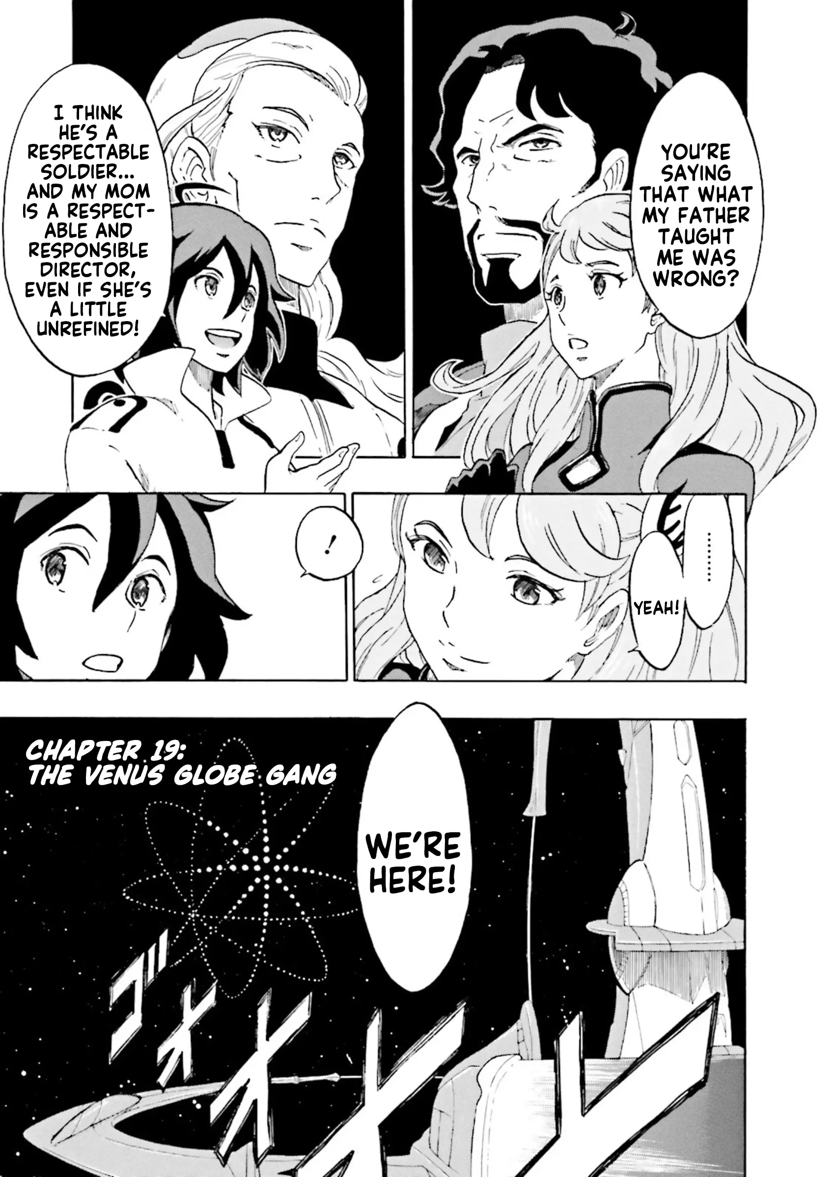 Gundam Reconguista In G - Vol.5 Chapter 19: The Venus Globe Gang