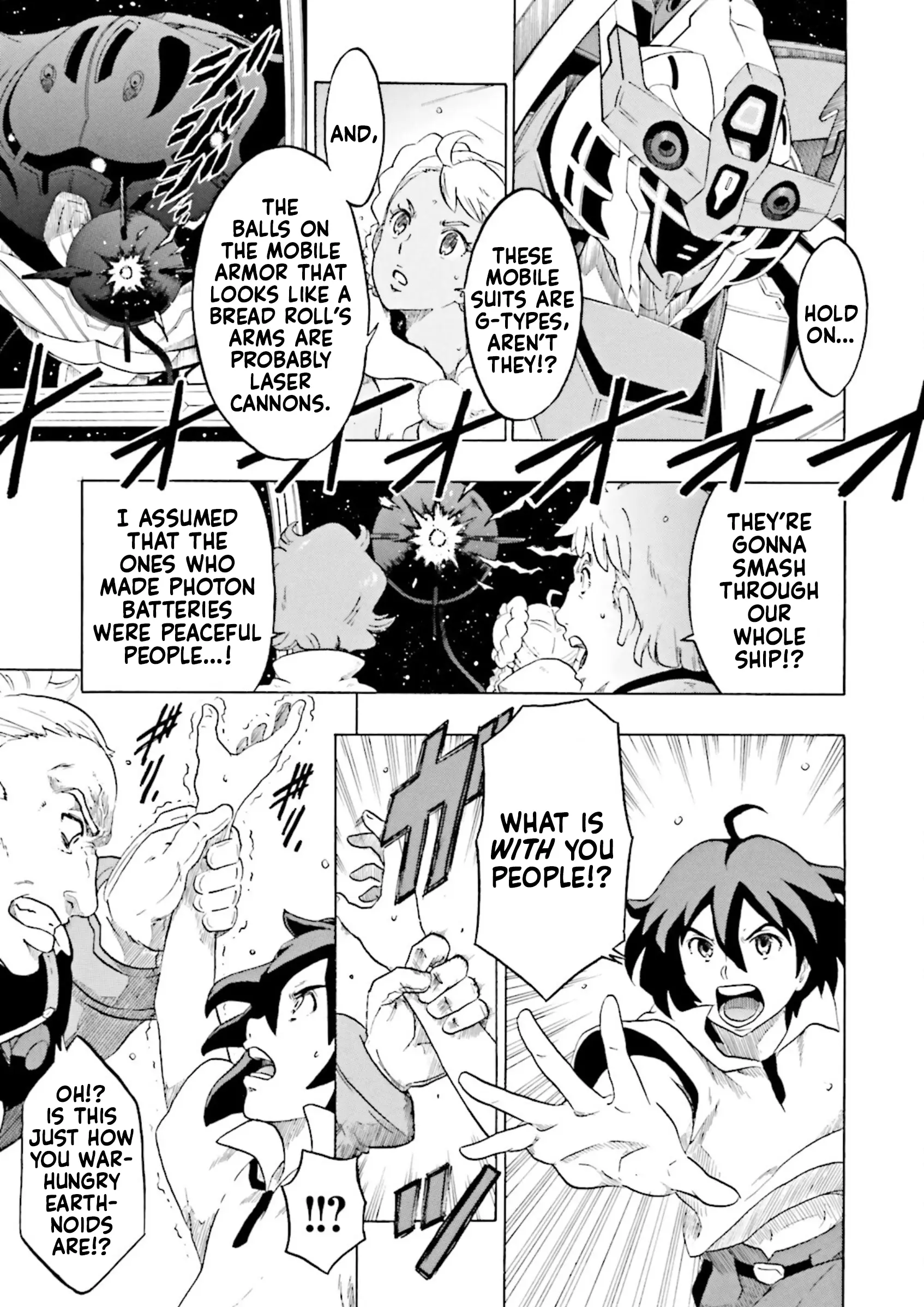 Gundam Reconguista In G - Vol.5 Chapter 19: The Venus Globe Gang