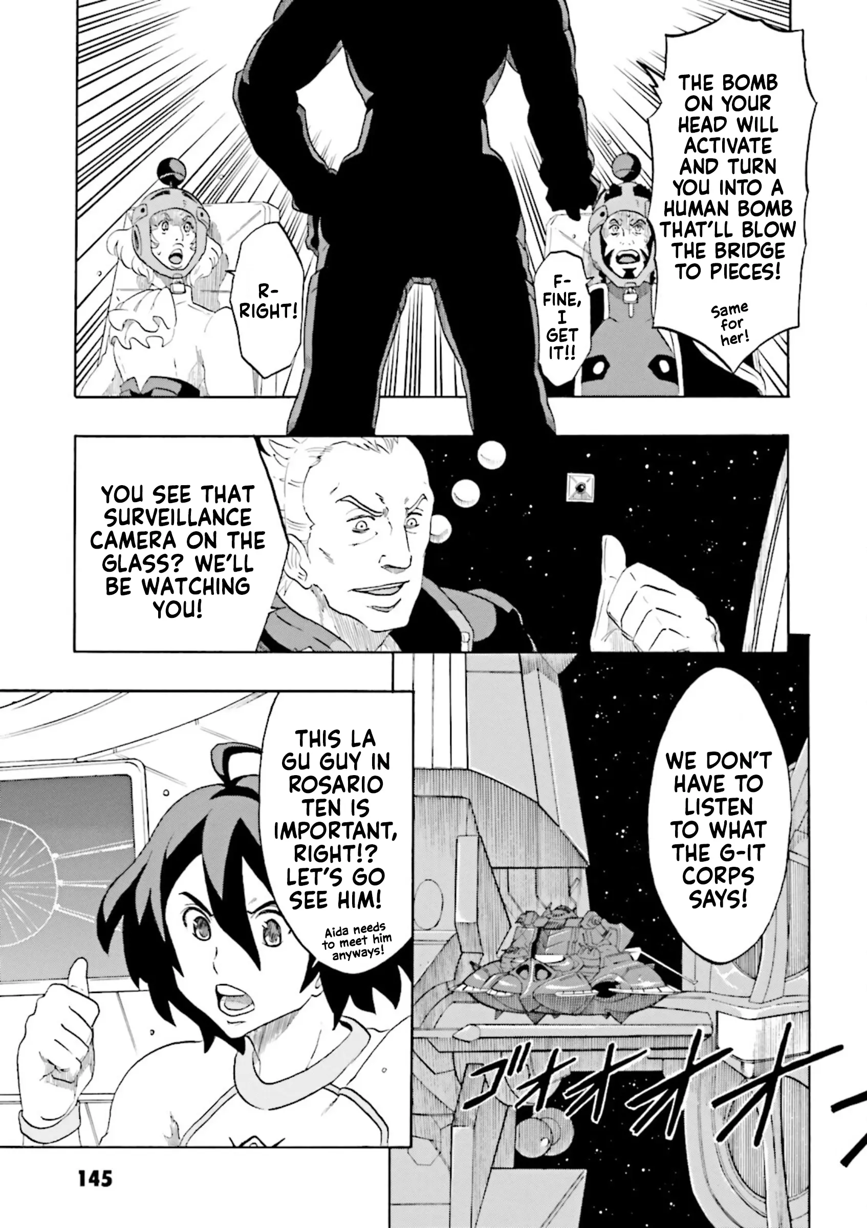 Gundam Reconguista In G - Vol.5 Chapter 19: The Venus Globe Gang