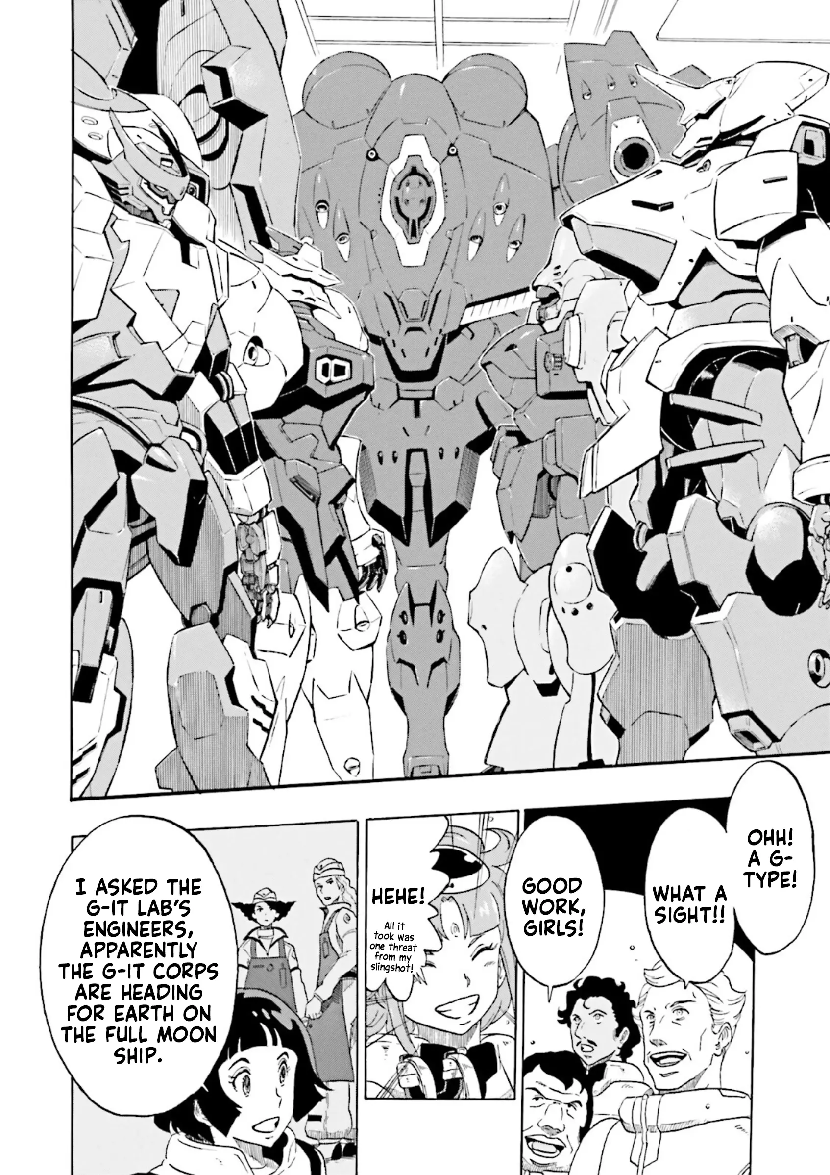 Gundam Reconguista In G - Vol.5 Chapter 19: The Venus Globe Gang