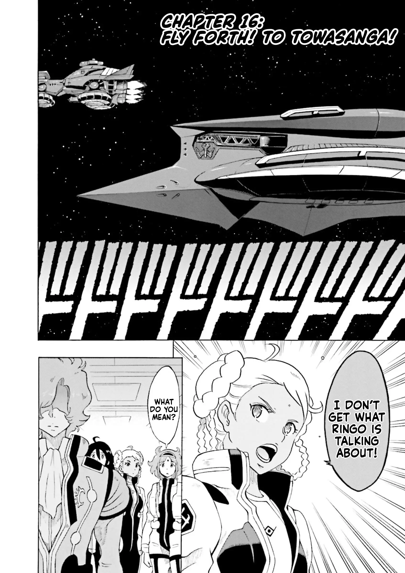 Gundam Reconguista In G - Vol.4 Chapter 16: Fly Forth! To Towasanga!