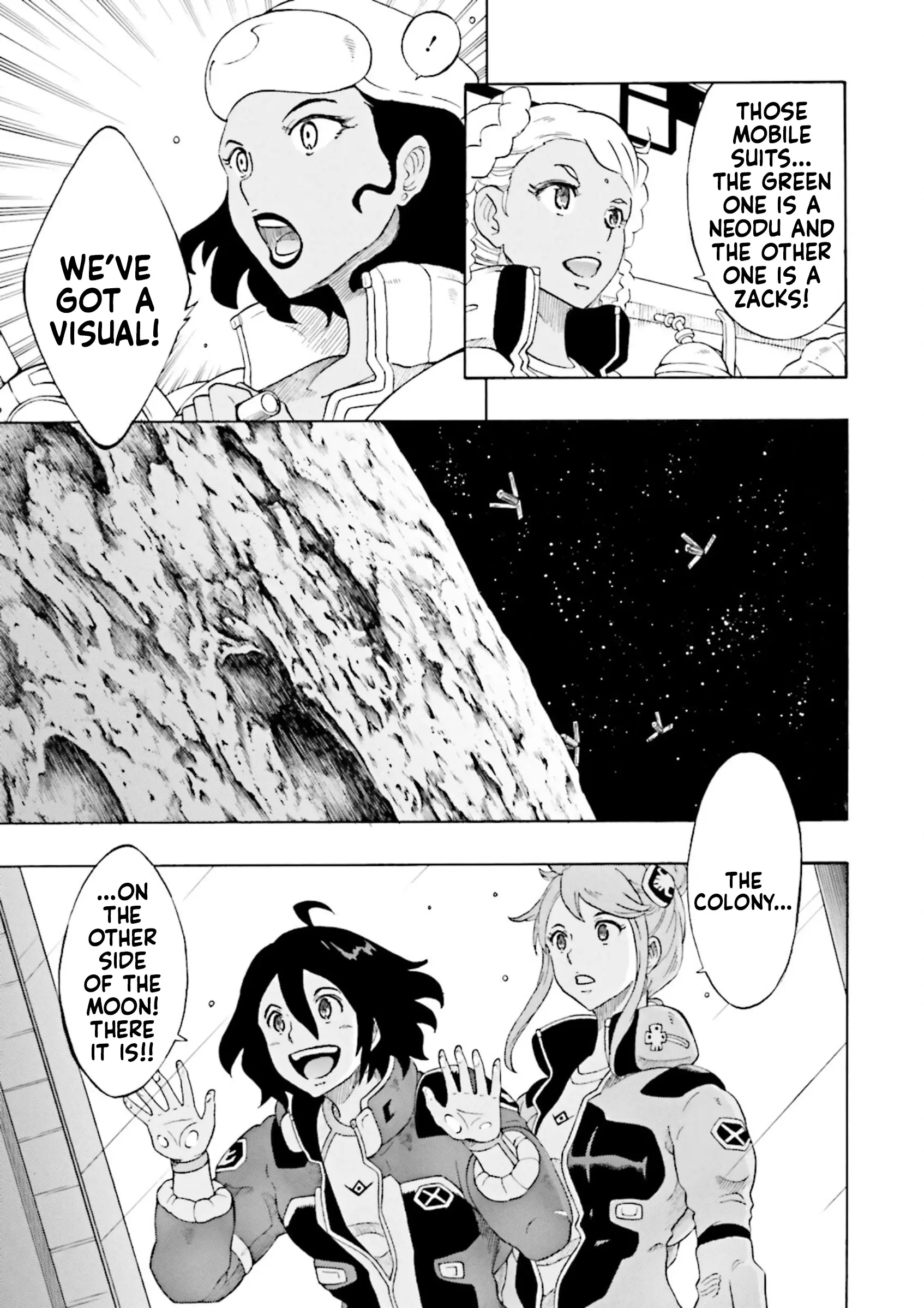 Gundam Reconguista In G - Vol.4 Chapter 16: Fly Forth! To Towasanga!