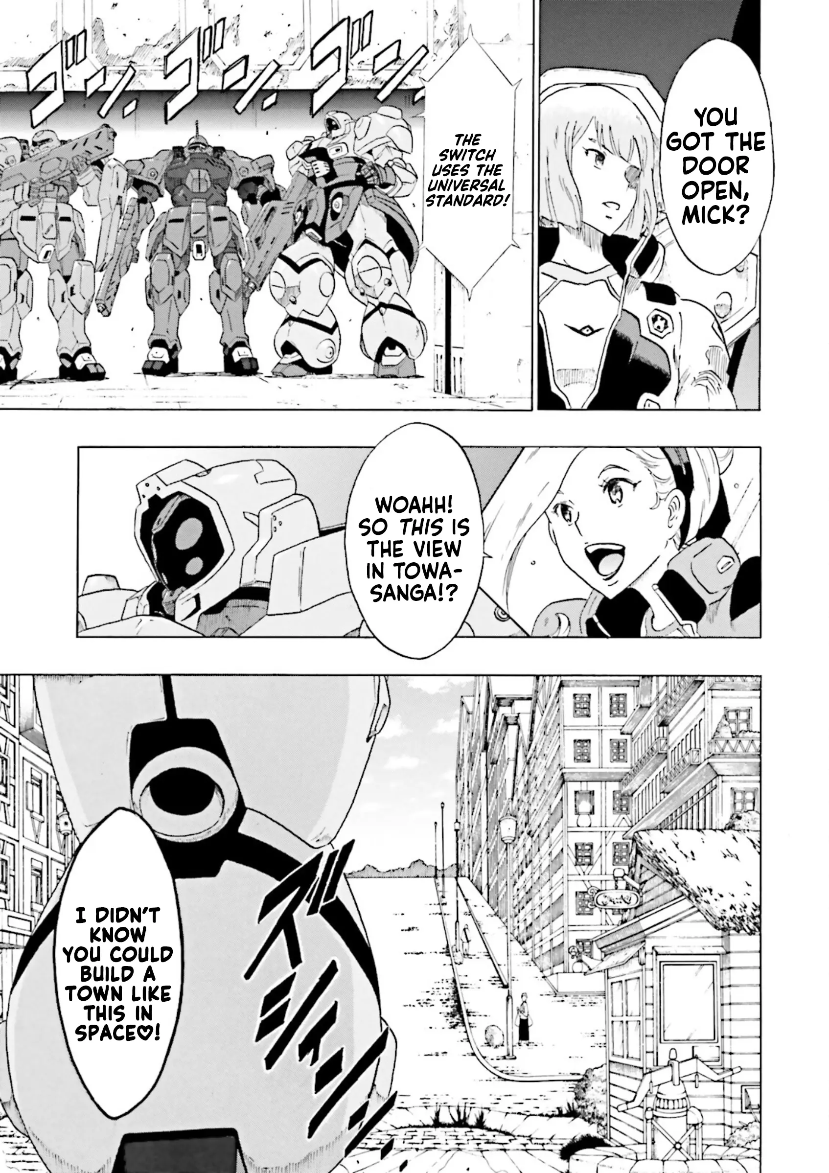 Gundam Reconguista In G - Vol.4 Chapter 16: Fly Forth! To Towasanga!