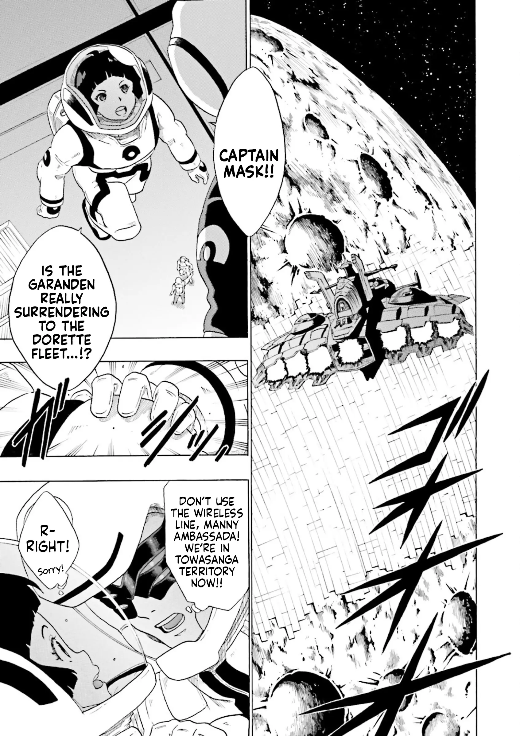 Gundam Reconguista In G - Vol.4 Chapter 16: Fly Forth! To Towasanga!