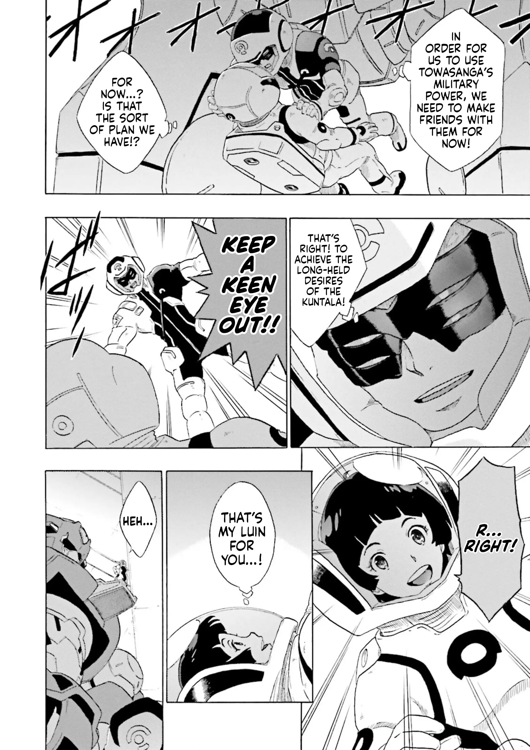 Gundam Reconguista In G - Vol.4 Chapter 16: Fly Forth! To Towasanga!