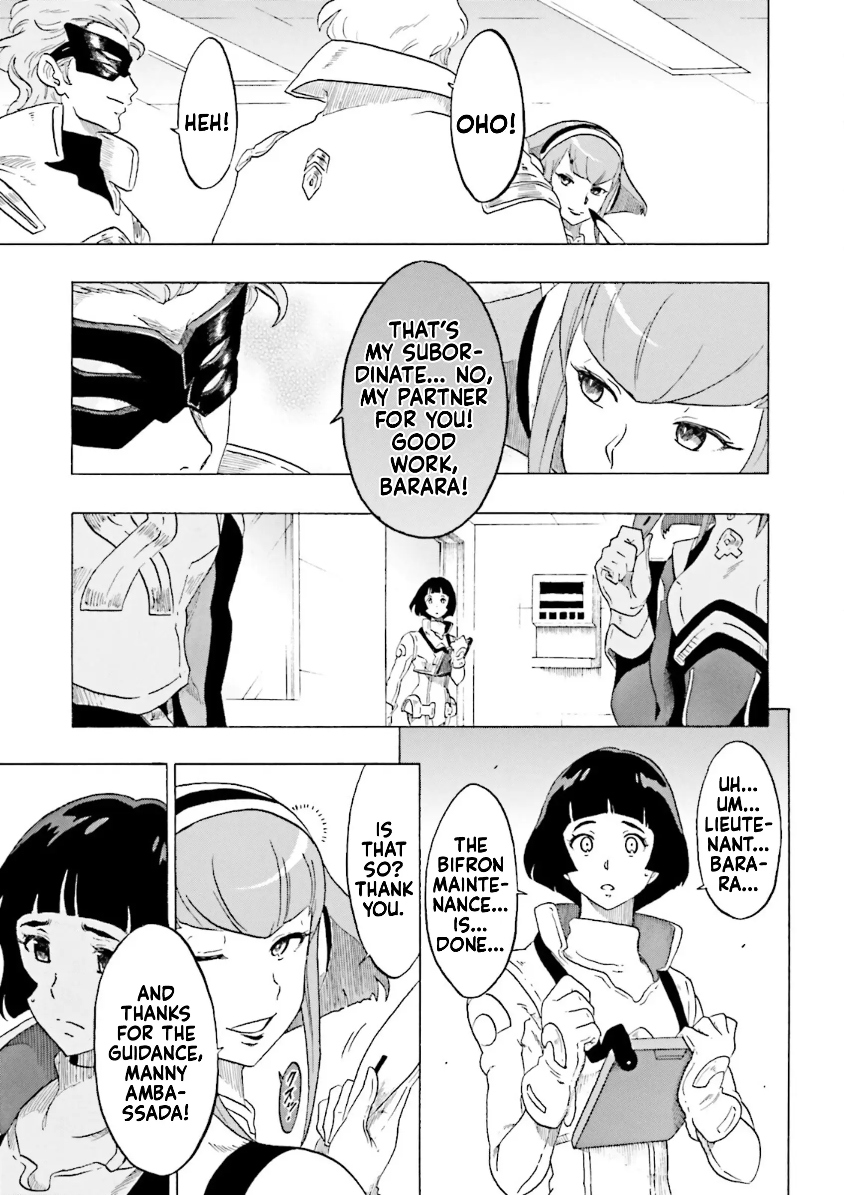 Gundam Reconguista In G - Vol.5 Chapter 17: Bellri's War