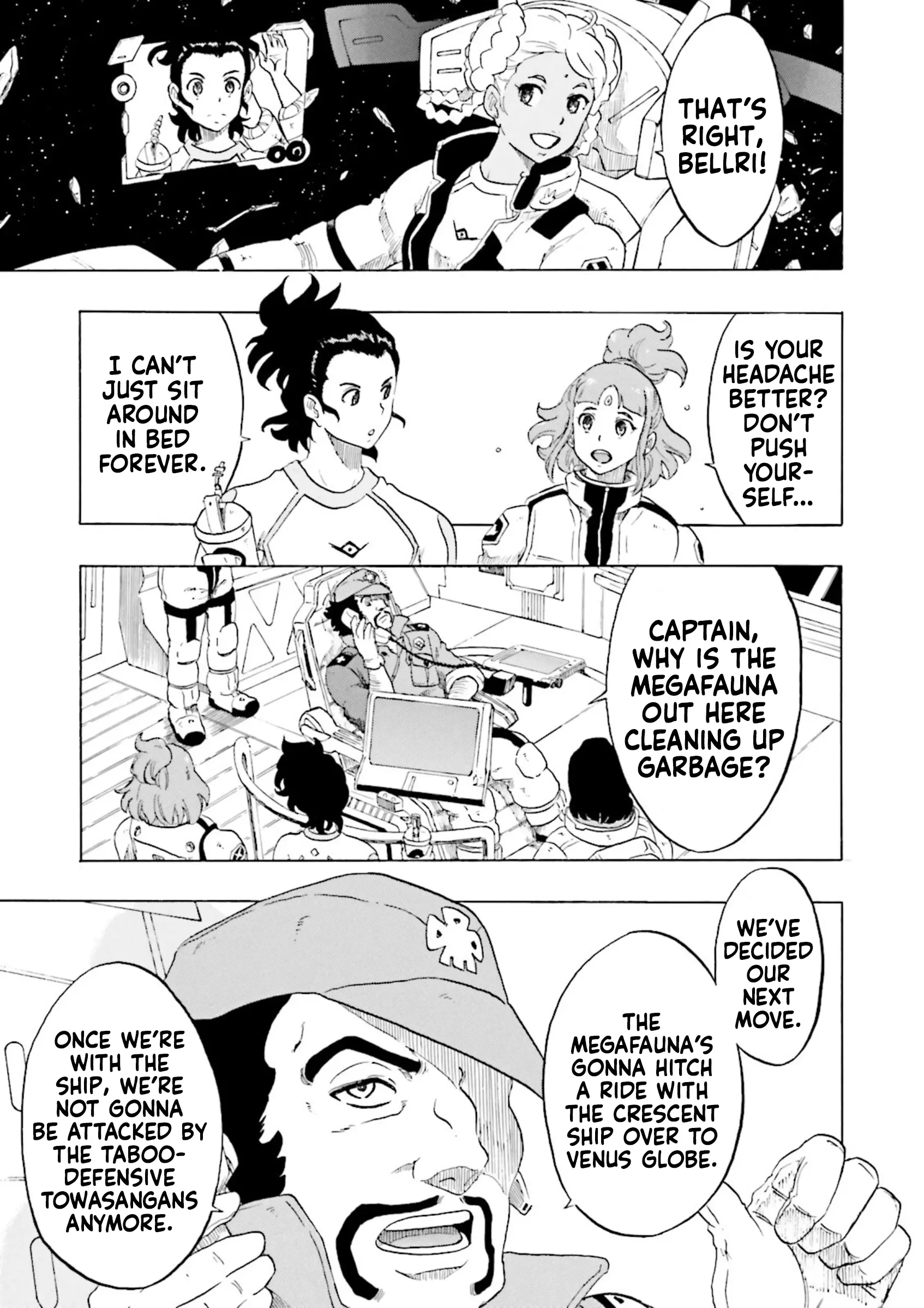 Gundam Reconguista In G - Vol.5 Chapter 17: Bellri's War