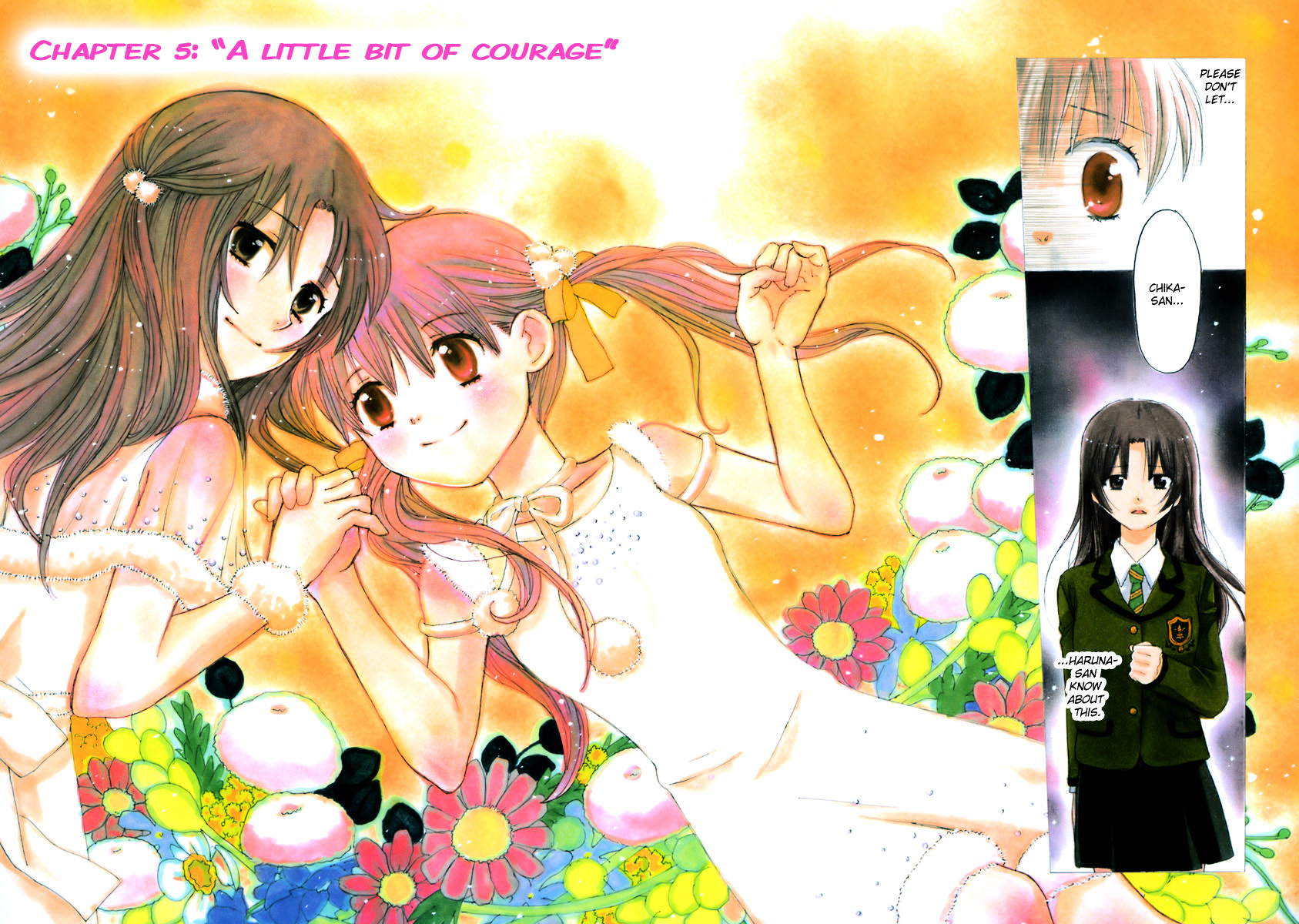 Hatsukoi Shimai - Vol.1 Chapter 5 : A Little Bit Of Courage