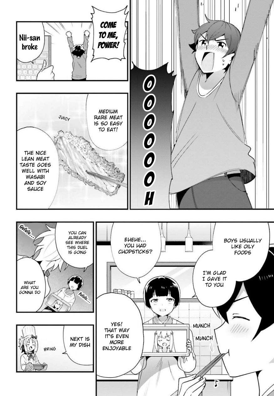 Eromanga-Sensei: Yamada Elf-Daisensei No Koi Suru Junshin Gohan - Vol.3 Chapter 14