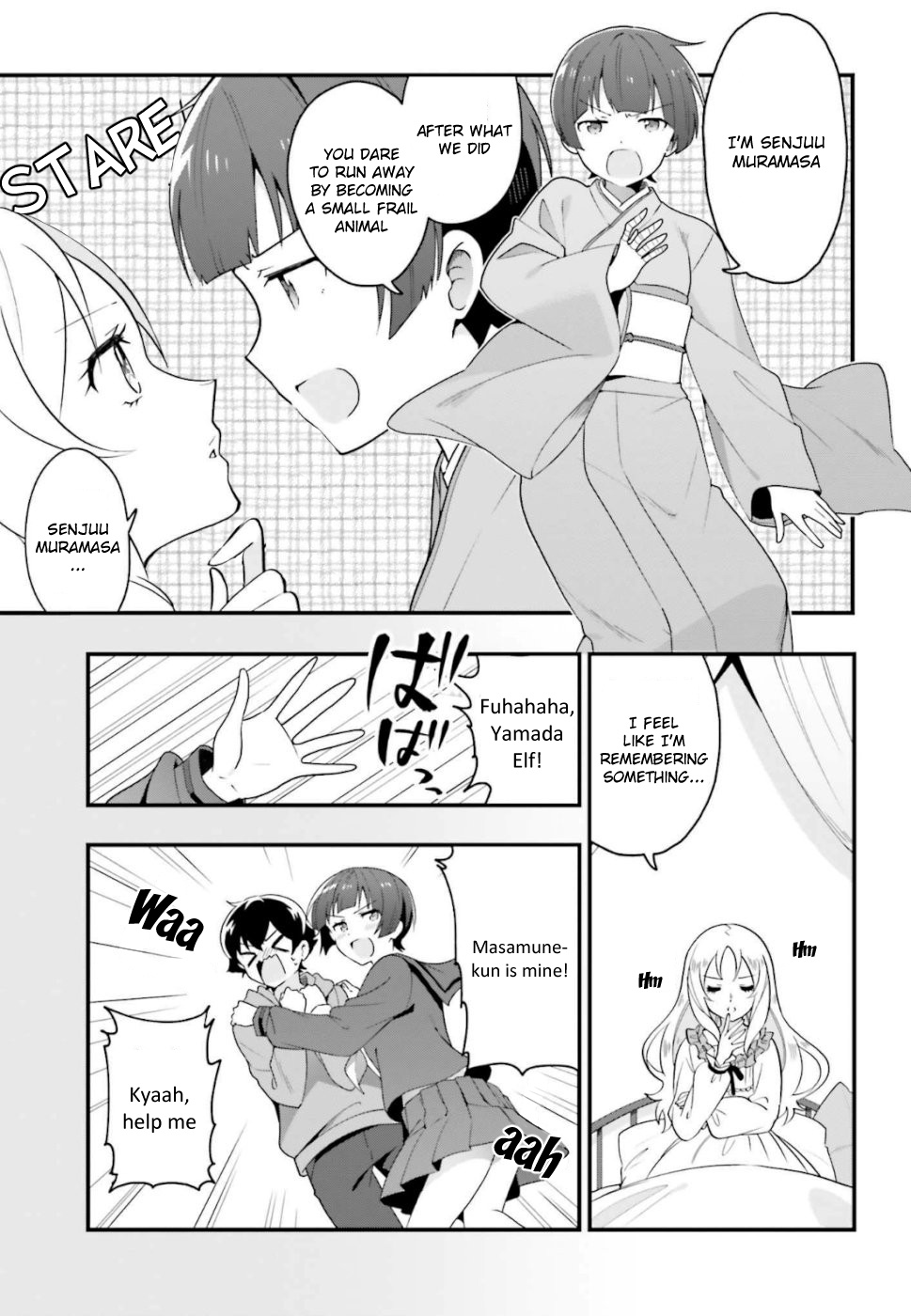 Eromanga-Sensei: Yamada Elf-Daisensei No Koi Suru Junshin Gohan - Vol.3 Chapter 15