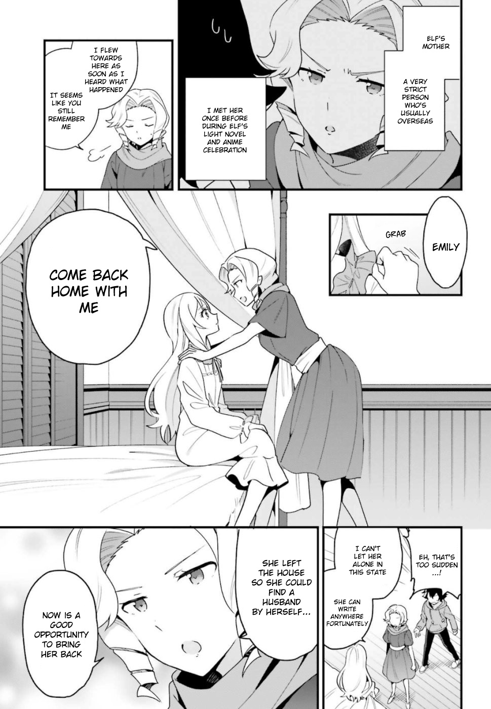 Eromanga-Sensei: Yamada Elf-Daisensei No Koi Suru Junshin Gohan - Vol.3 Chapter 15