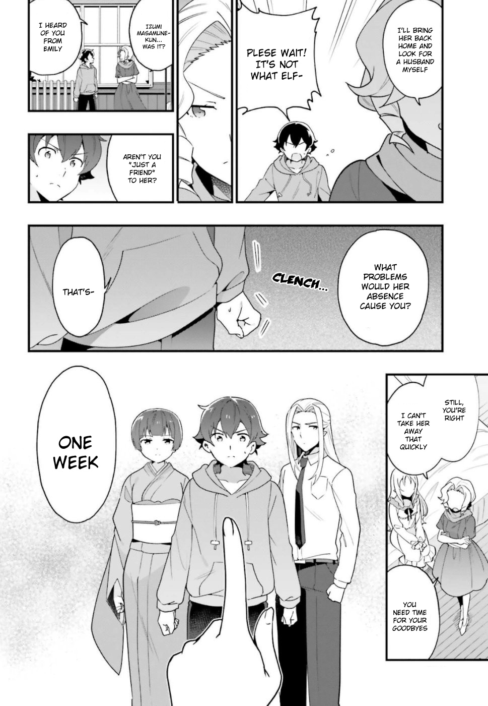 Eromanga-Sensei: Yamada Elf-Daisensei No Koi Suru Junshin Gohan - Vol.3 Chapter 15