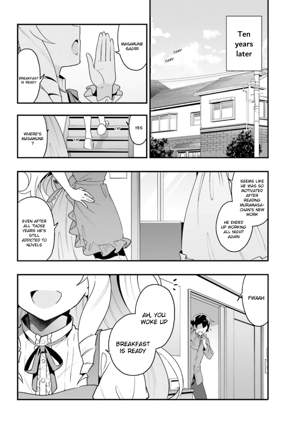 Eromanga-Sensei: Yamada Elf-Daisensei No Koi Suru Junshin Gohan - Vol.3 Chapter 16