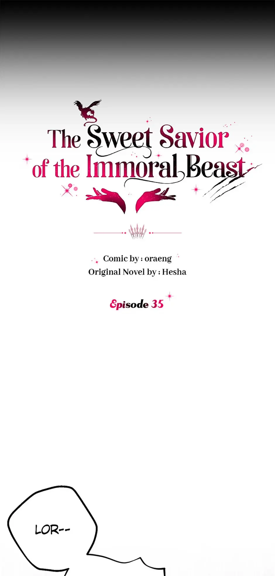 If You Save An Immoral Beast - Chapter 35