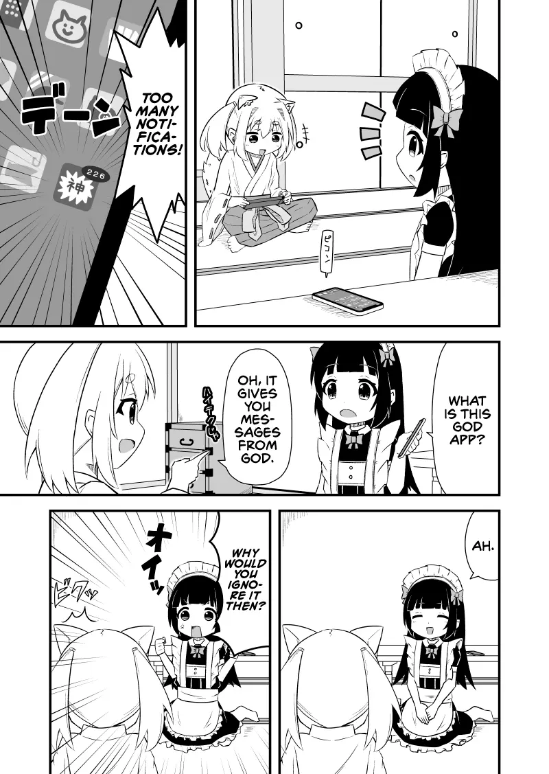 Kemomimi Miko-San - Chapter 6: The Wrath Of God