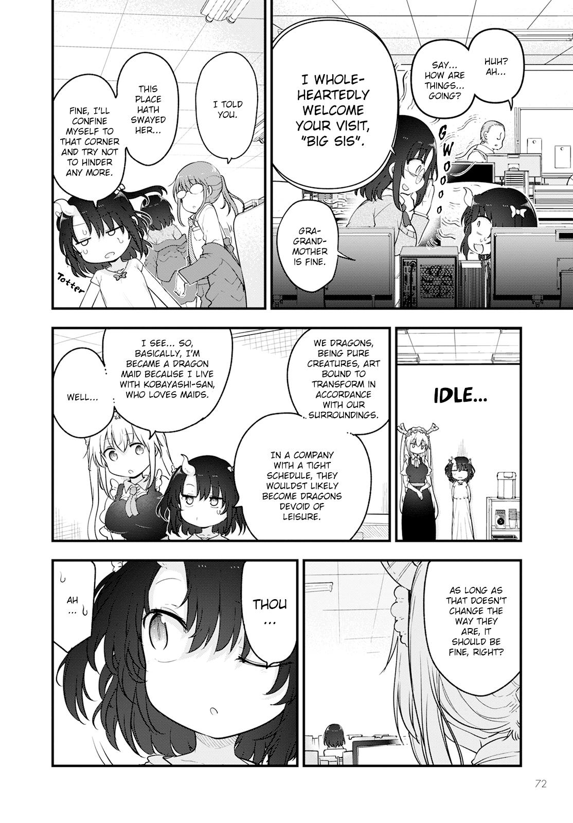 Kobayashi-San Chi No Maid Dragon - Chapter 133:  Elma And Her Love Interest