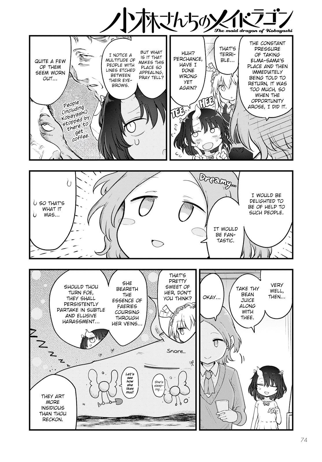 Kobayashi-San Chi No Maid Dragon - Chapter 133:  Elma And Her Love Interest