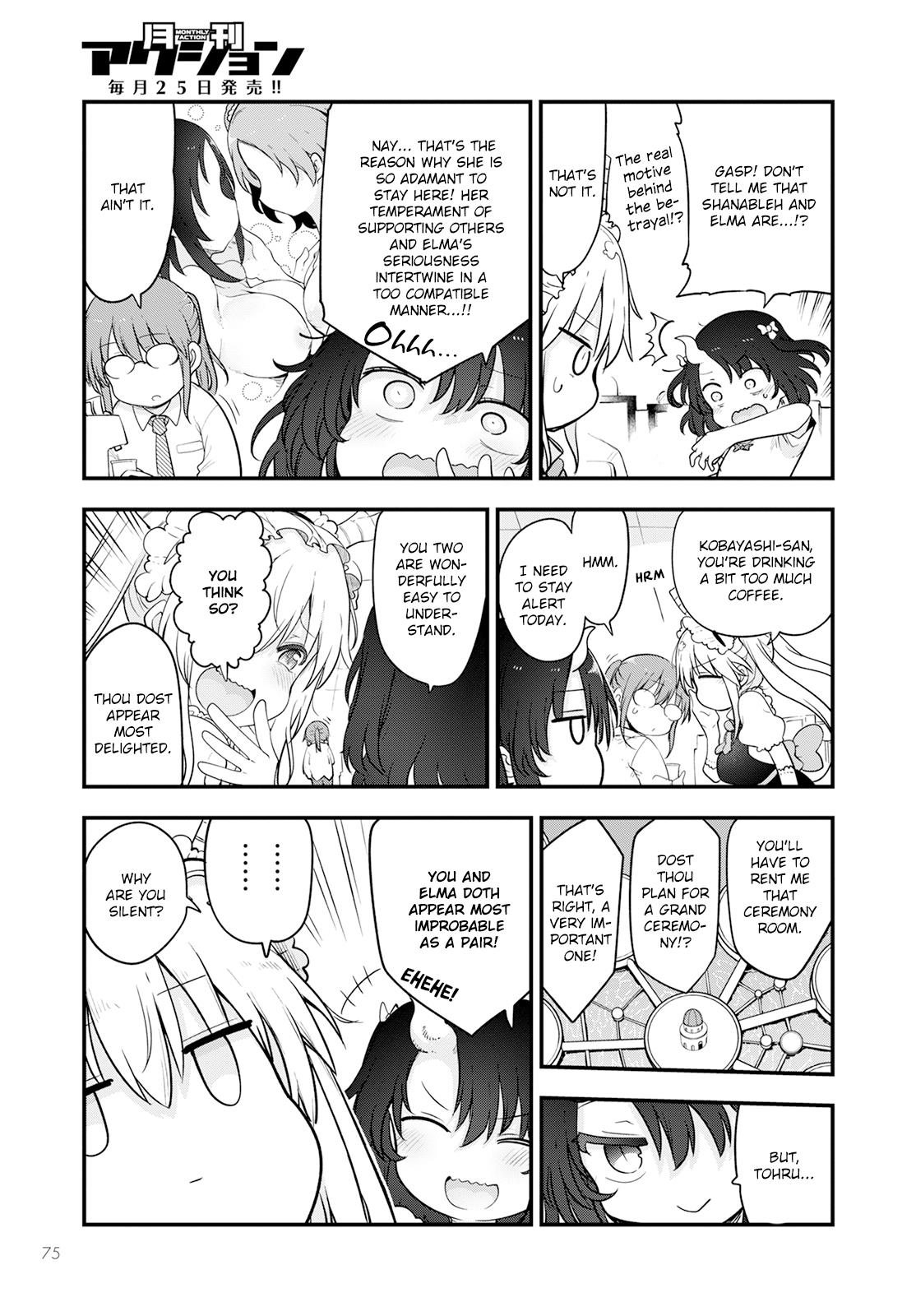 Kobayashi-San Chi No Maid Dragon - Chapter 133:  Elma And Her Love Interest