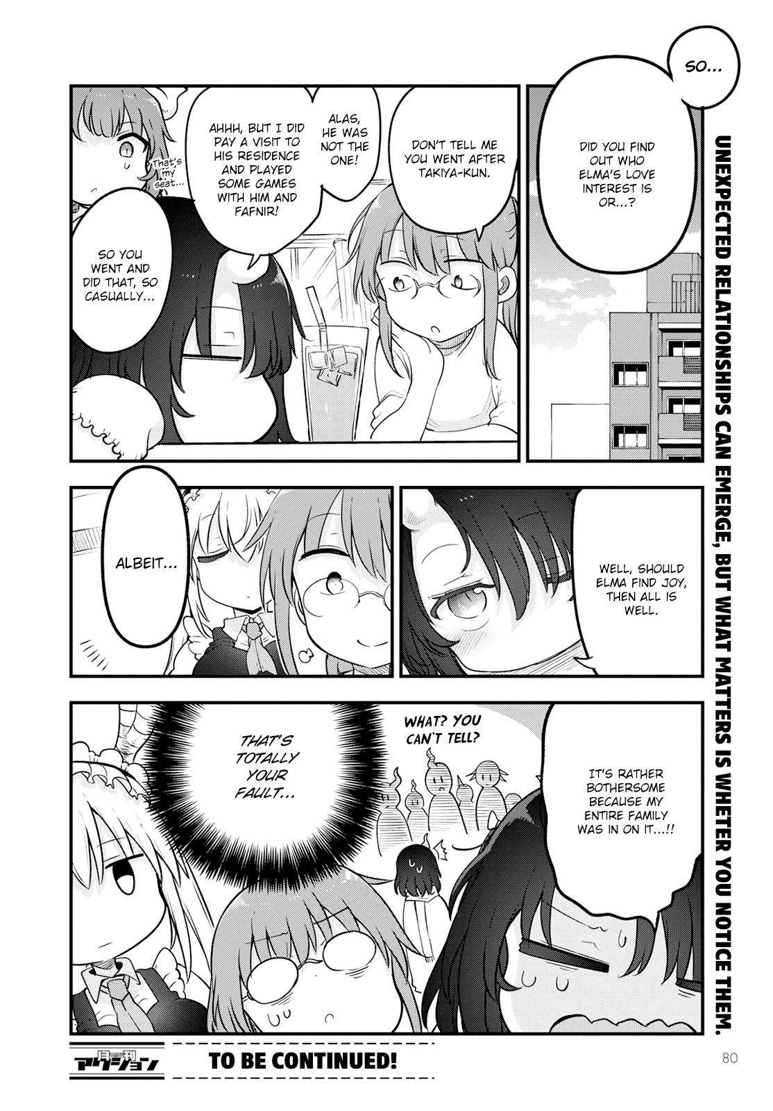 Kobayashi-San Chi No Maid Dragon - Chapter 133:  Elma And Her Love Interest