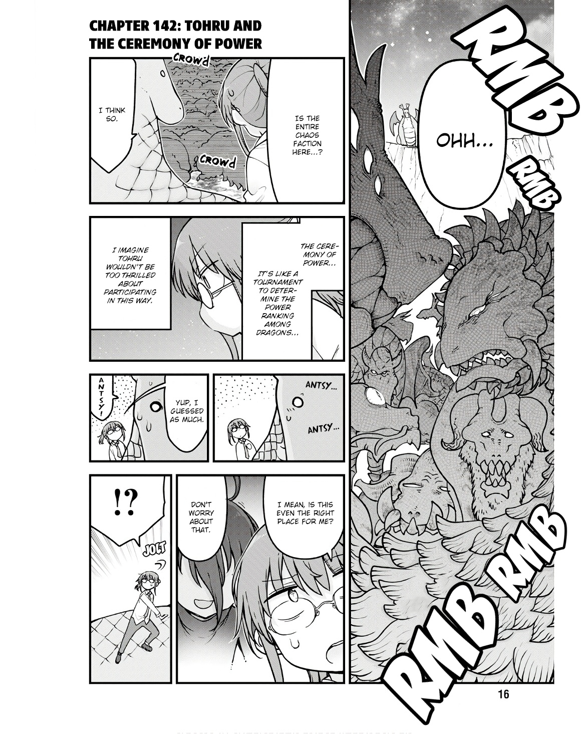 Kobayashi-San Chi No Maid Dragon - Chapter 142: Tohru And The Ceremony Of Power