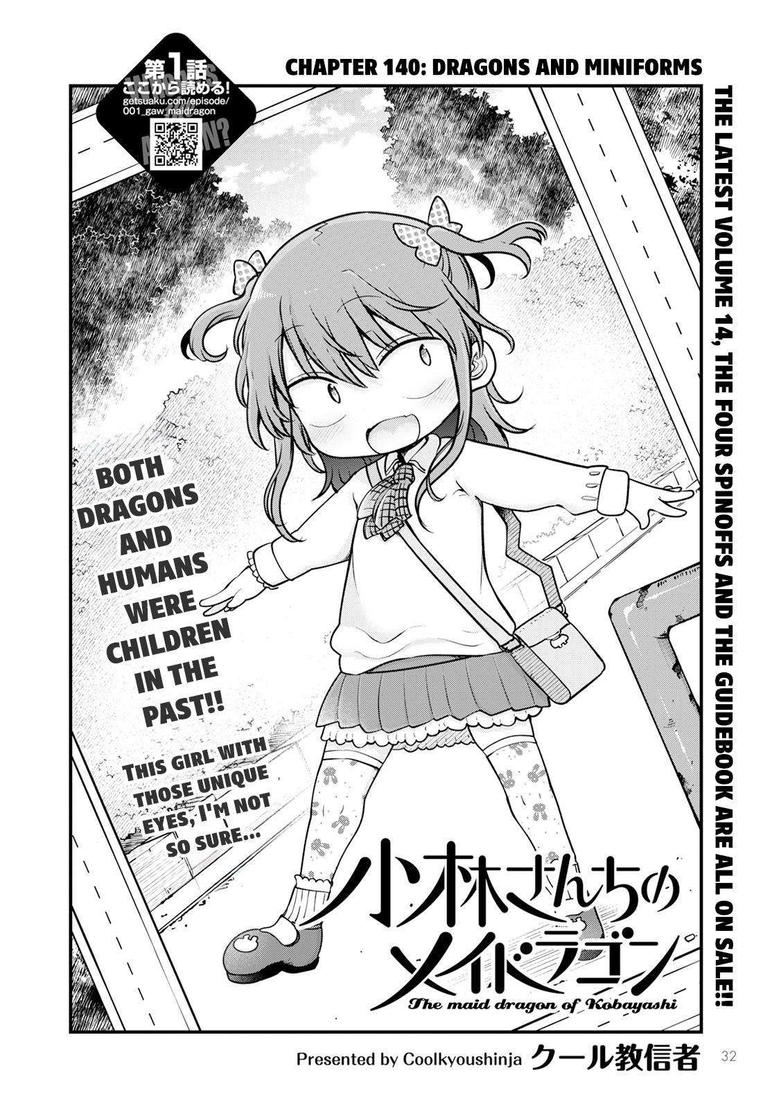 Kobayashi-San Chi No Maid Dragon - Chapter 140: Dragons And Miniforms