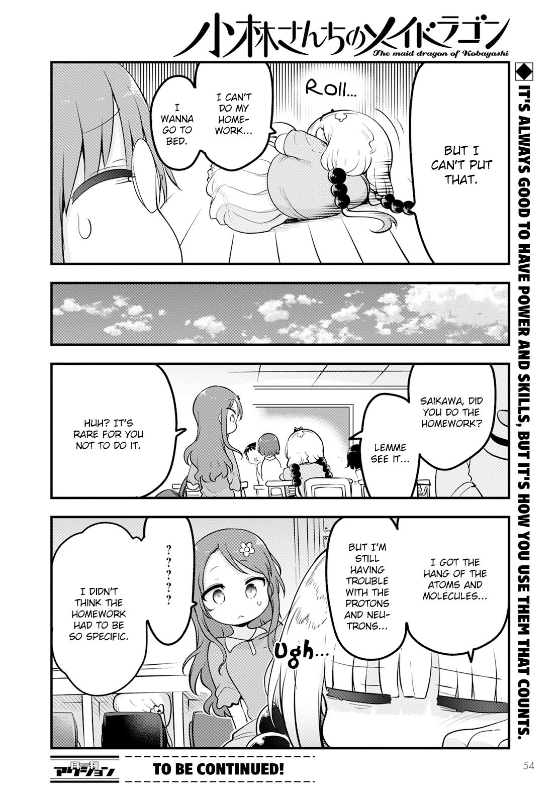 Kobayashi-San Chi No Maid Dragon - Chapter 134: Kanna And Static Electricity