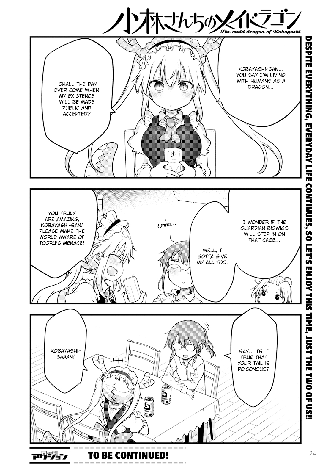 Kobayashi-San Chi No Maid Dragon - Chapter 132: Kobayashi And The Usual...