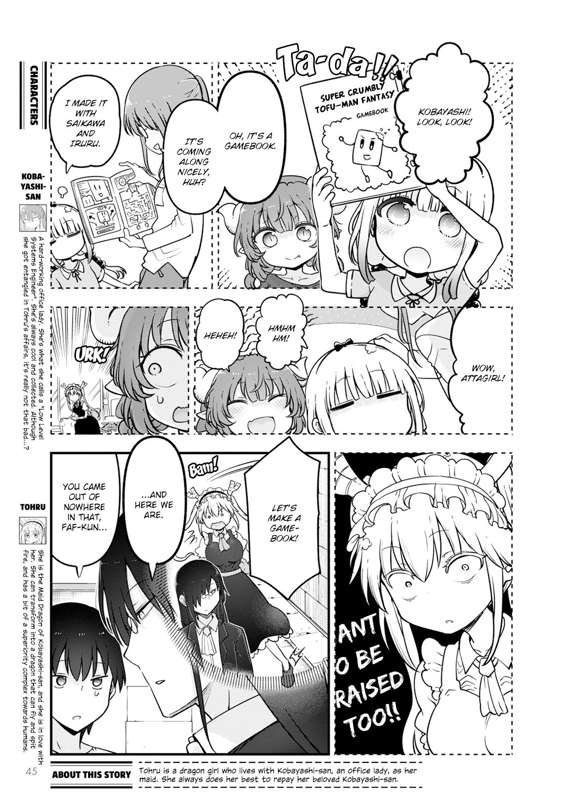 Kobayashi-San Chi No Maid Dragon - Chapter 136: Tohru And Their Gamebook