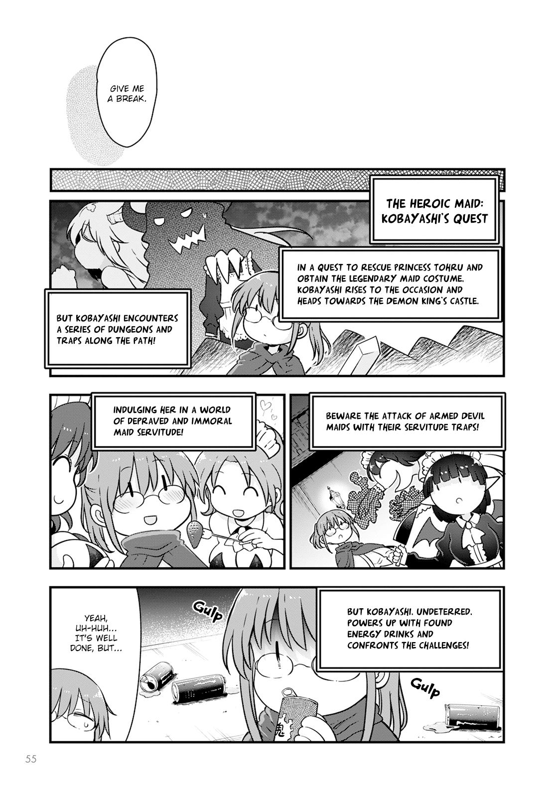 Kobayashi-San Chi No Maid Dragon - Chapter 136: Tohru And Their Gamebook