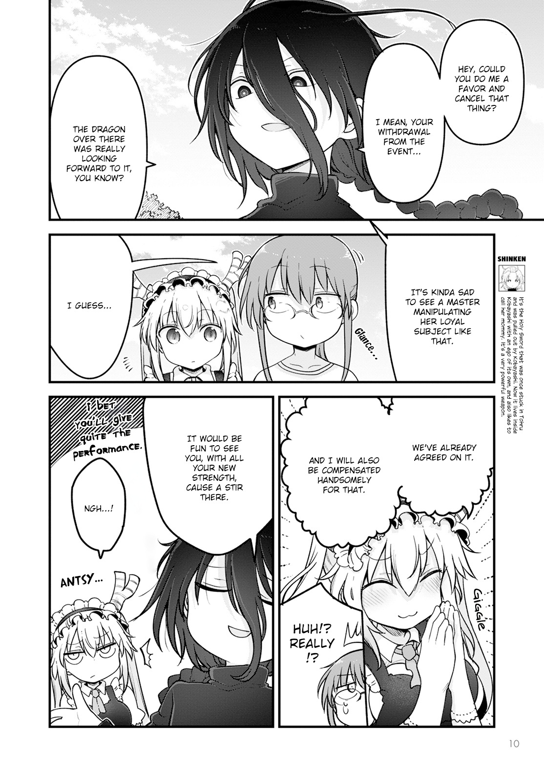 Kobayashi-San Chi No Maid Dragon - Chapter 141: Kobayashi And Loki Ii