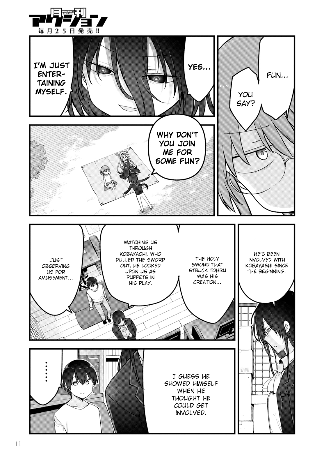 Kobayashi-San Chi No Maid Dragon - Chapter 141: Kobayashi And Loki Ii