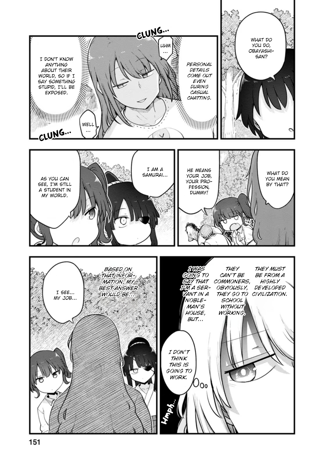 Kobayashi-San Chi No Maid Dragon - Vol.15 Chapter 141.5: This Guy Is Not From Another World (First Half)