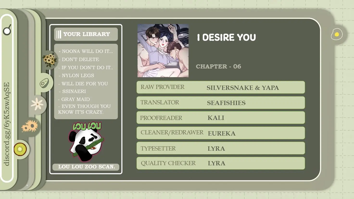 I Desire You - Chapter 6